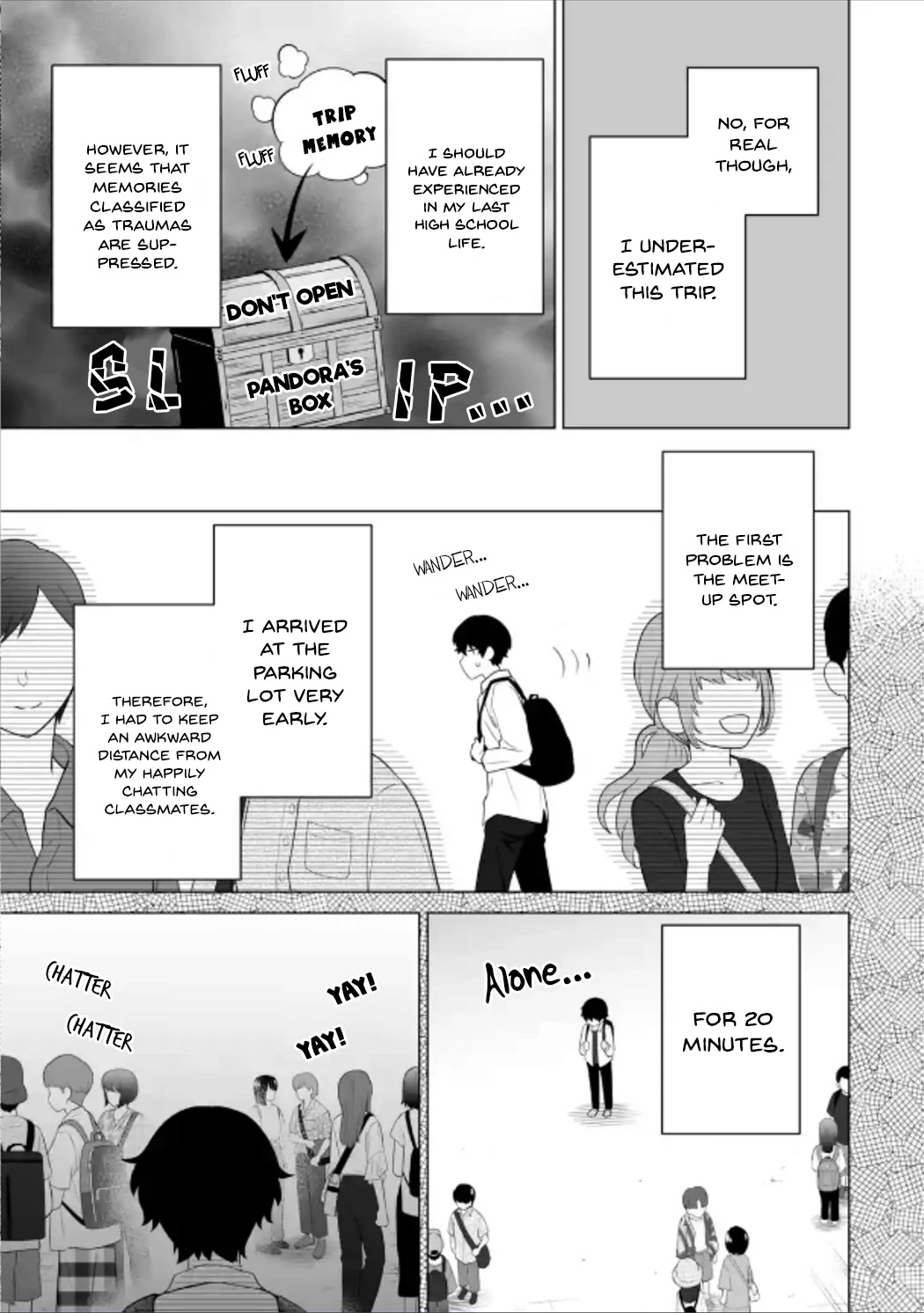 Please Leave Me Alone (For Some Reason, She Wants to Change a Lone Wolf's Helpless High School Life.) chapter 13 page 13