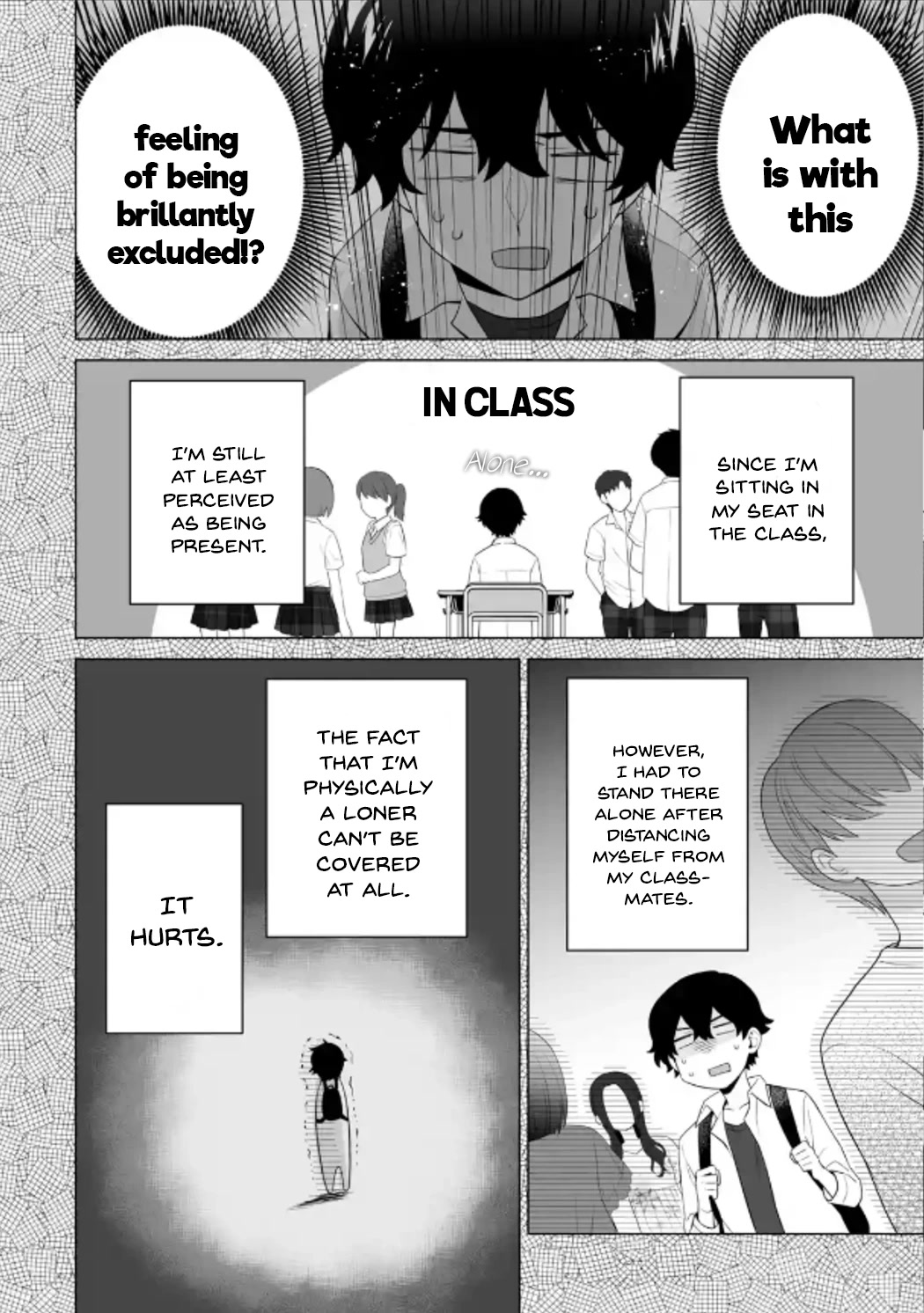 Please Leave Me Alone (For Some Reason, She Wants to Change a Lone Wolf's Helpless High School Life.) chapter 13 page 14