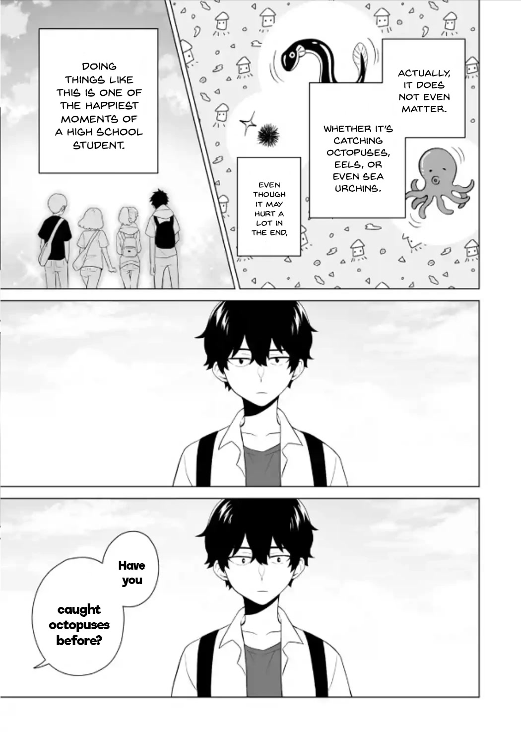 Please Leave Me Alone (For Some Reason, She Wants to Change a Lone Wolf's Helpless High School Life.) chapter 13 page 21