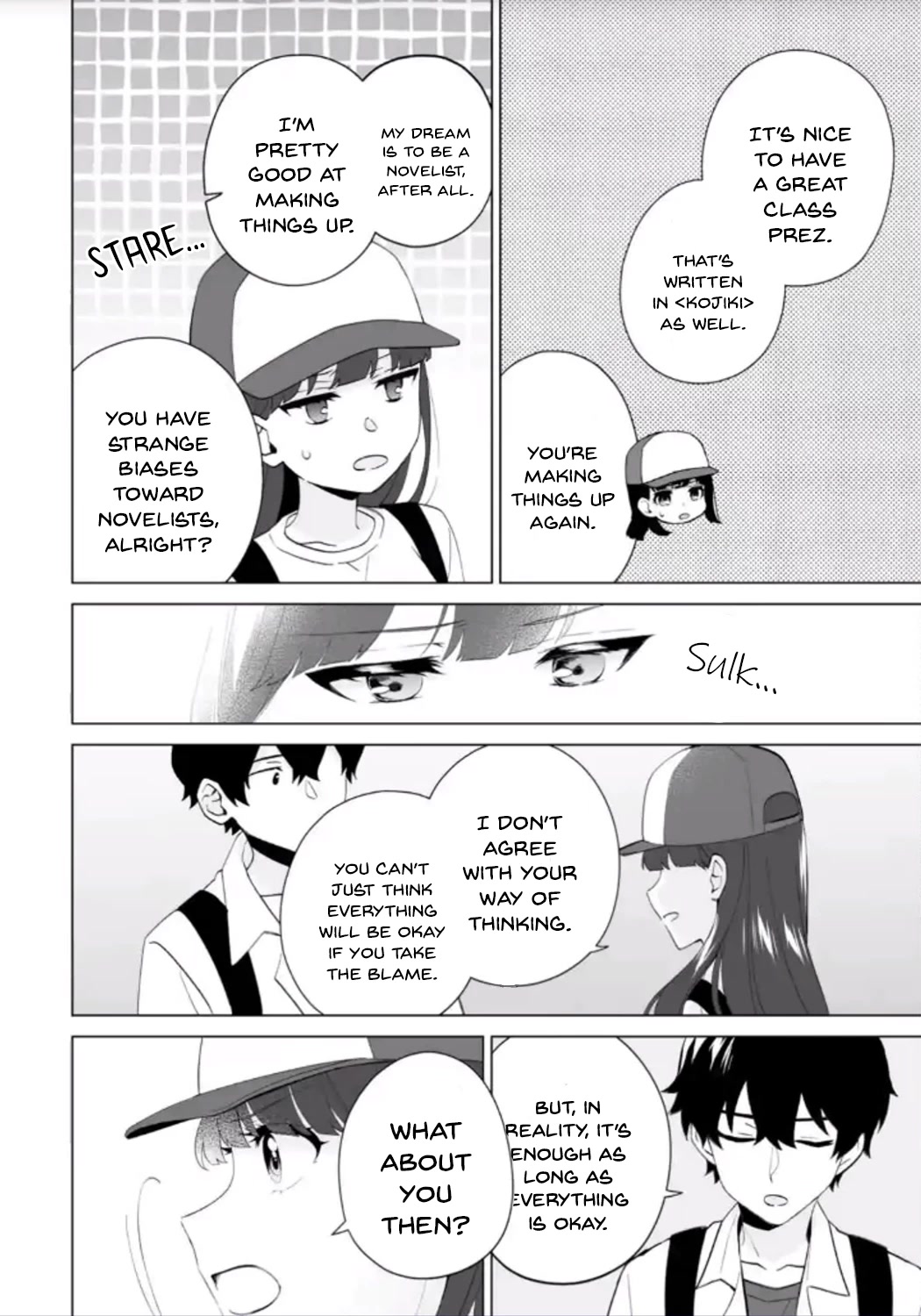 Please Leave Me Alone (For Some Reason, She Wants to Change a Lone Wolf's Helpless High School Life.) chapter 14 page 12