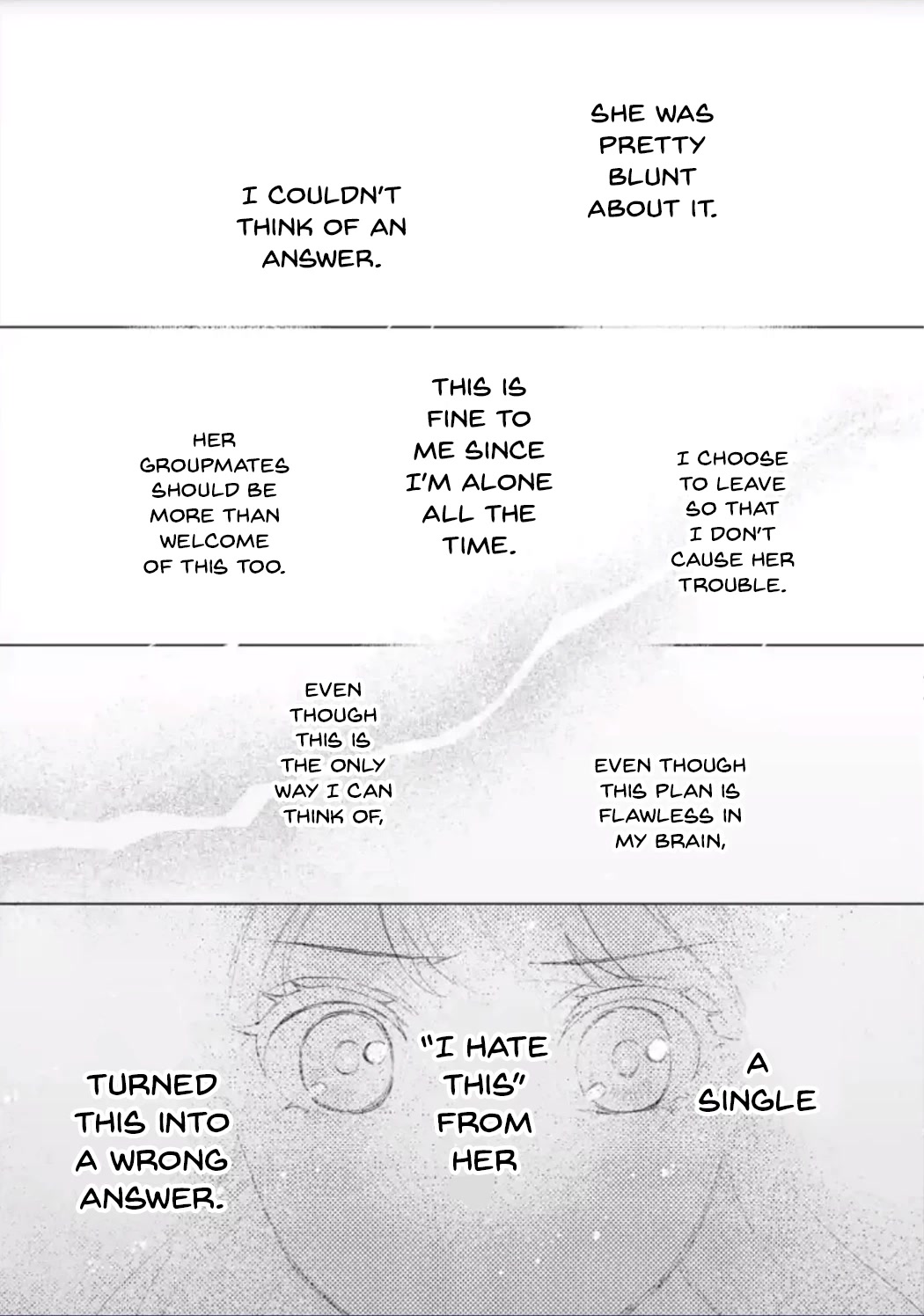 Please Leave Me Alone (For Some Reason, She Wants to Change a Lone Wolf's Helpless High School Life.) chapter 14 page 14