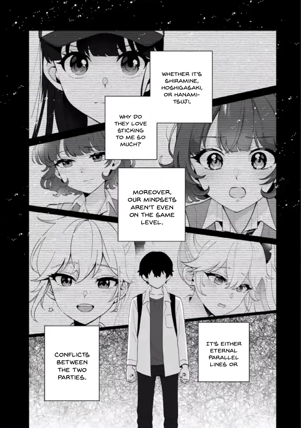 Please Leave Me Alone (For Some Reason, She Wants to Change a Lone Wolf's Helpless High School Life.) chapter 14 page 15