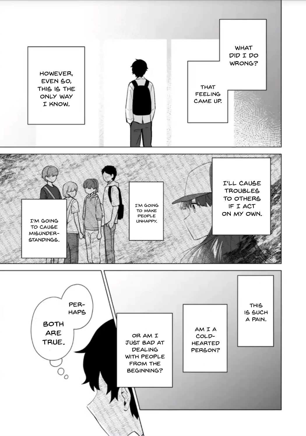 Please Leave Me Alone (For Some Reason, She Wants to Change a Lone Wolf's Helpless High School Life.) chapter 14 page 17