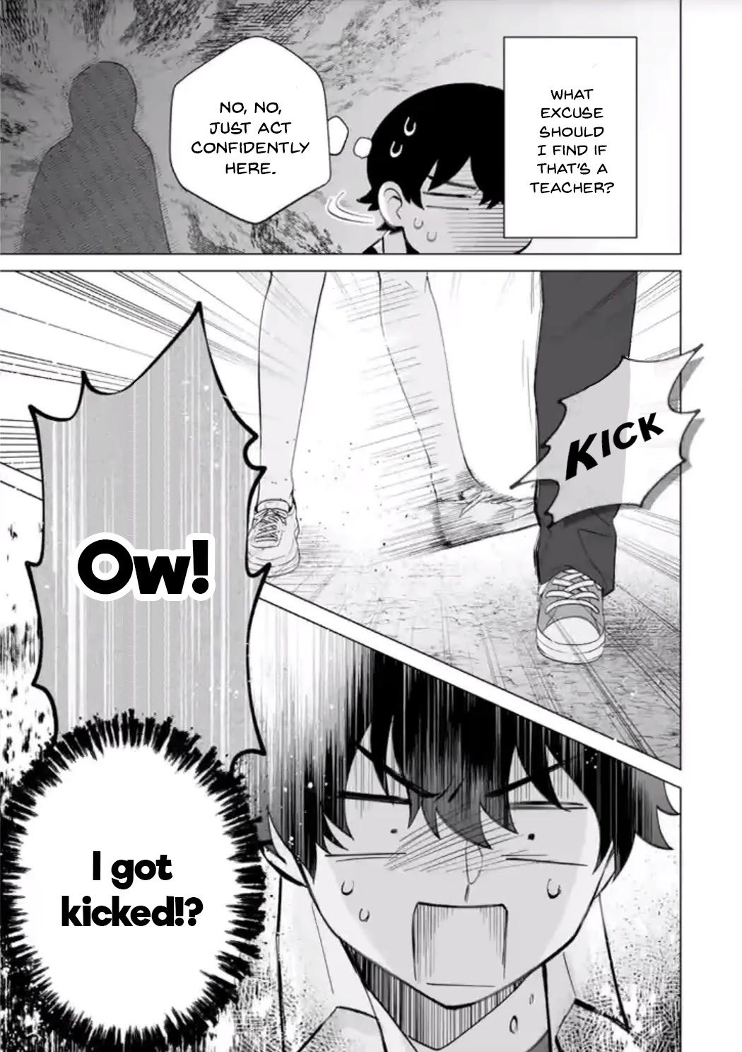 Please Leave Me Alone (For Some Reason, She Wants to Change a Lone Wolf's Helpless High School Life.) chapter 14 page 27