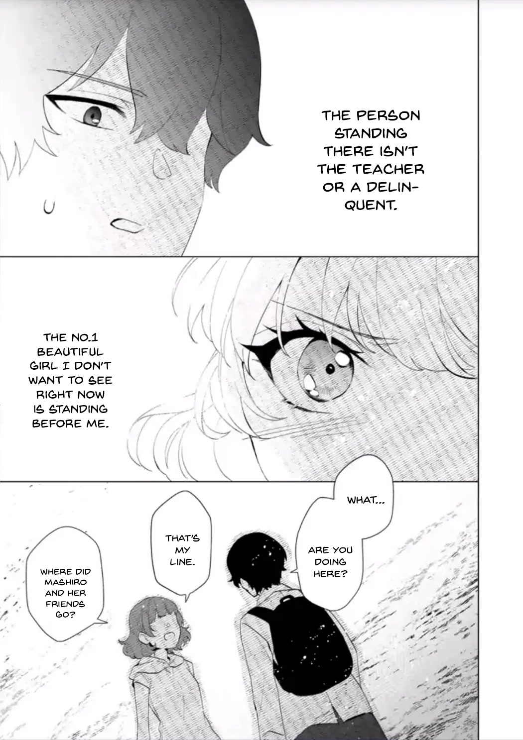 Please Leave Me Alone (For Some Reason, She Wants to Change a Lone Wolf's Helpless High School Life.) chapter 14 page 29