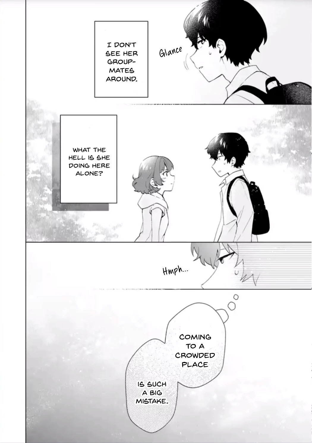 Please Leave Me Alone (For Some Reason, She Wants to Change a Lone Wolf's Helpless High School Life.) chapter 14 page 30