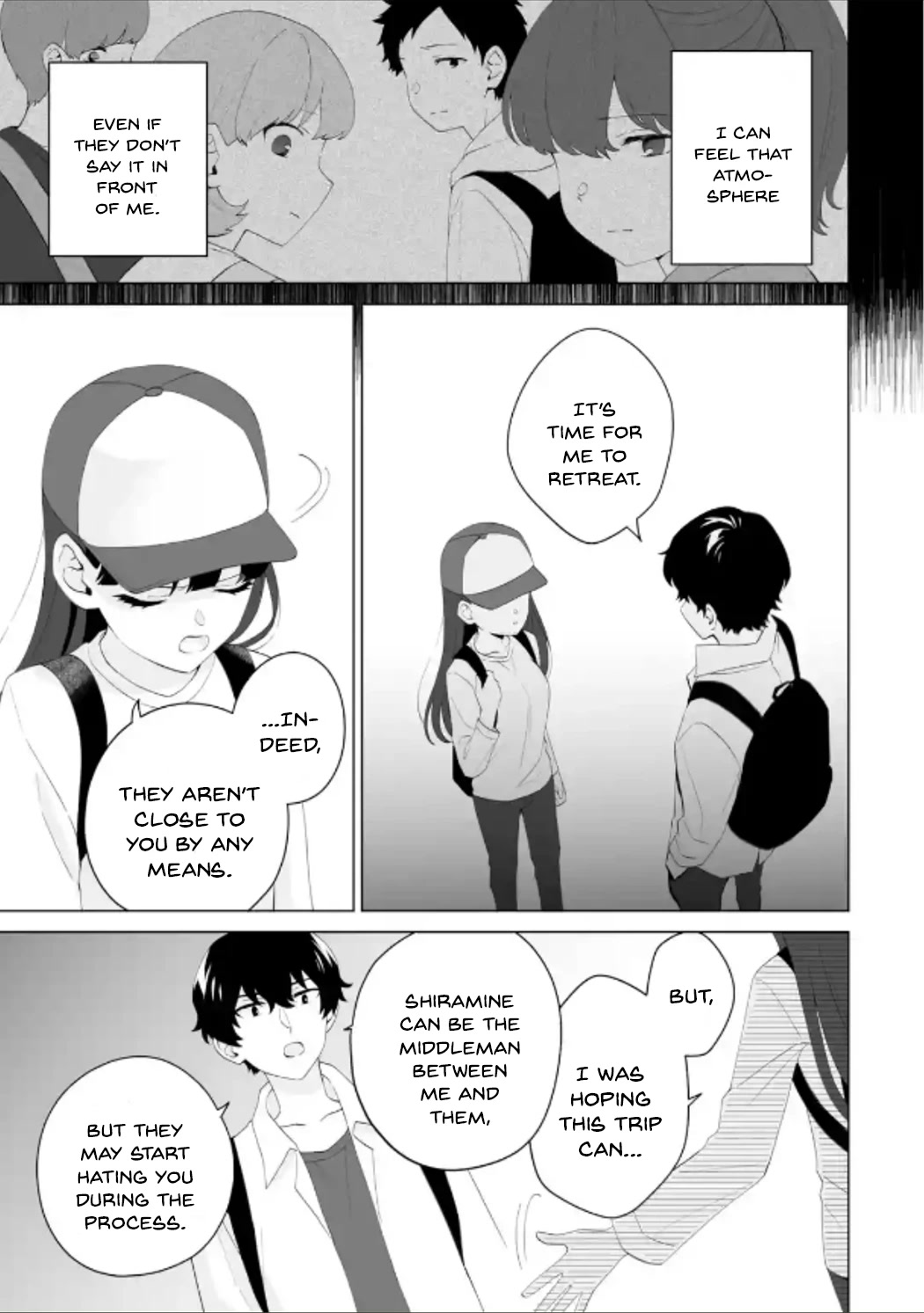 Please Leave Me Alone (For Some Reason, She Wants to Change a Lone Wolf's Helpless High School Life.) chapter 14 page 5