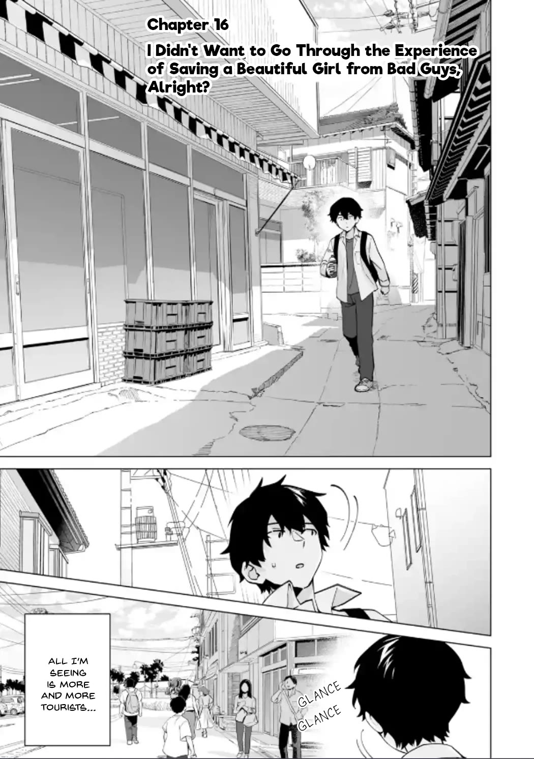 Please Leave Me Alone (For Some Reason, She Wants to Change a Lone Wolf's Helpless High School Life.) chapter 16 page 1