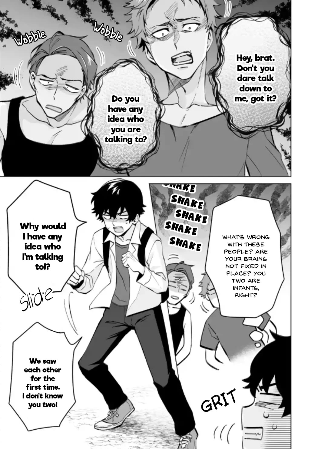 Please Leave Me Alone (For Some Reason, She Wants to Change a Lone Wolf's Helpless High School Life.) chapter 16 page 13