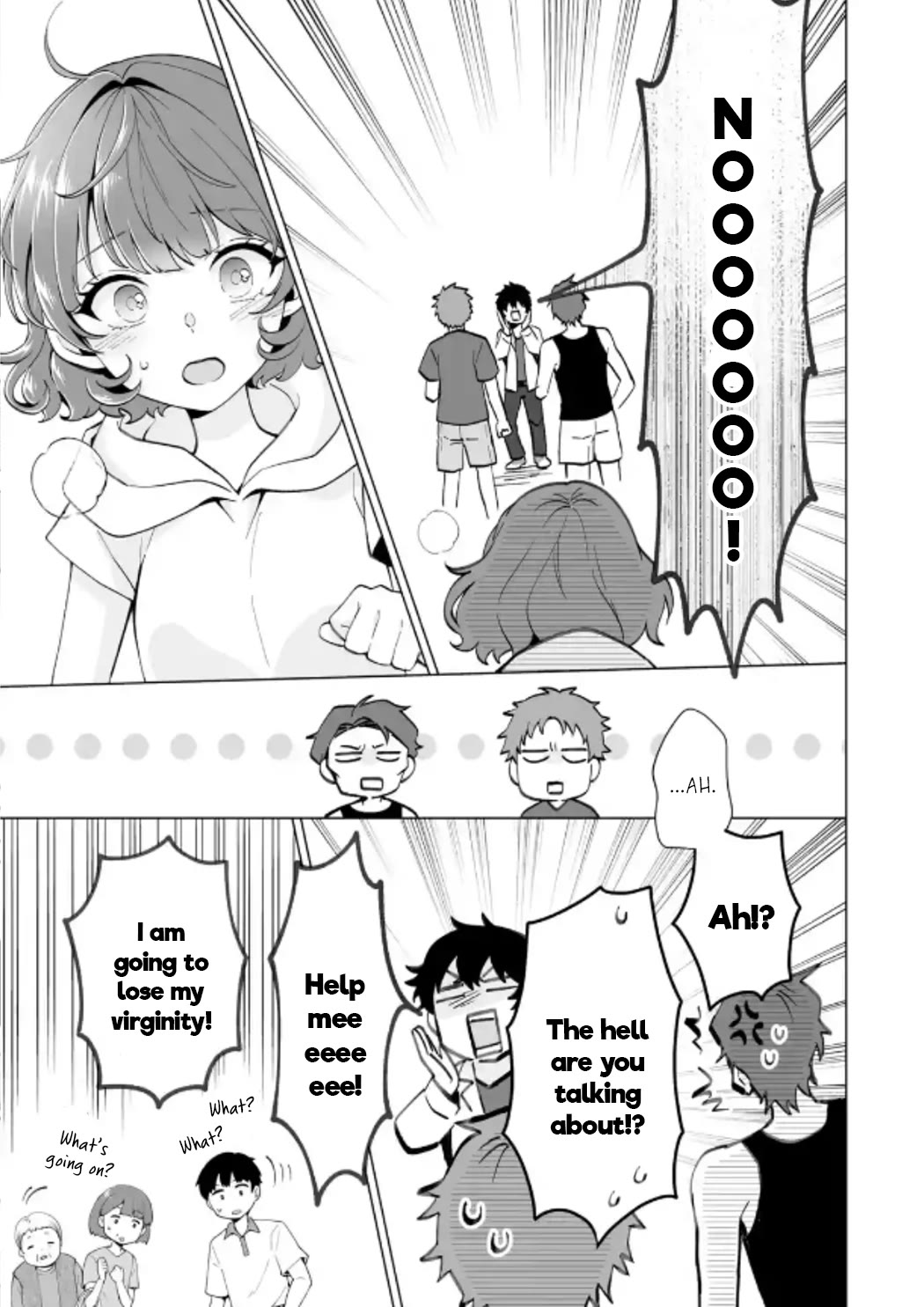 Please Leave Me Alone (For Some Reason, She Wants to Change a Lone Wolf's Helpless High School Life.) chapter 16 page 17