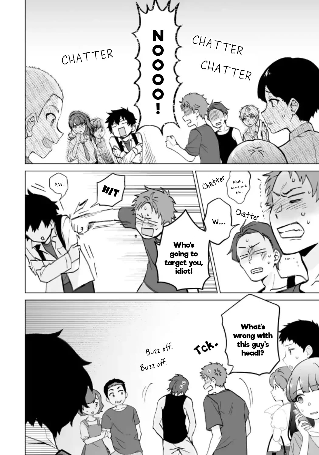 Please Leave Me Alone (For Some Reason, She Wants to Change a Lone Wolf's Helpless High School Life.) chapter 16 page 18