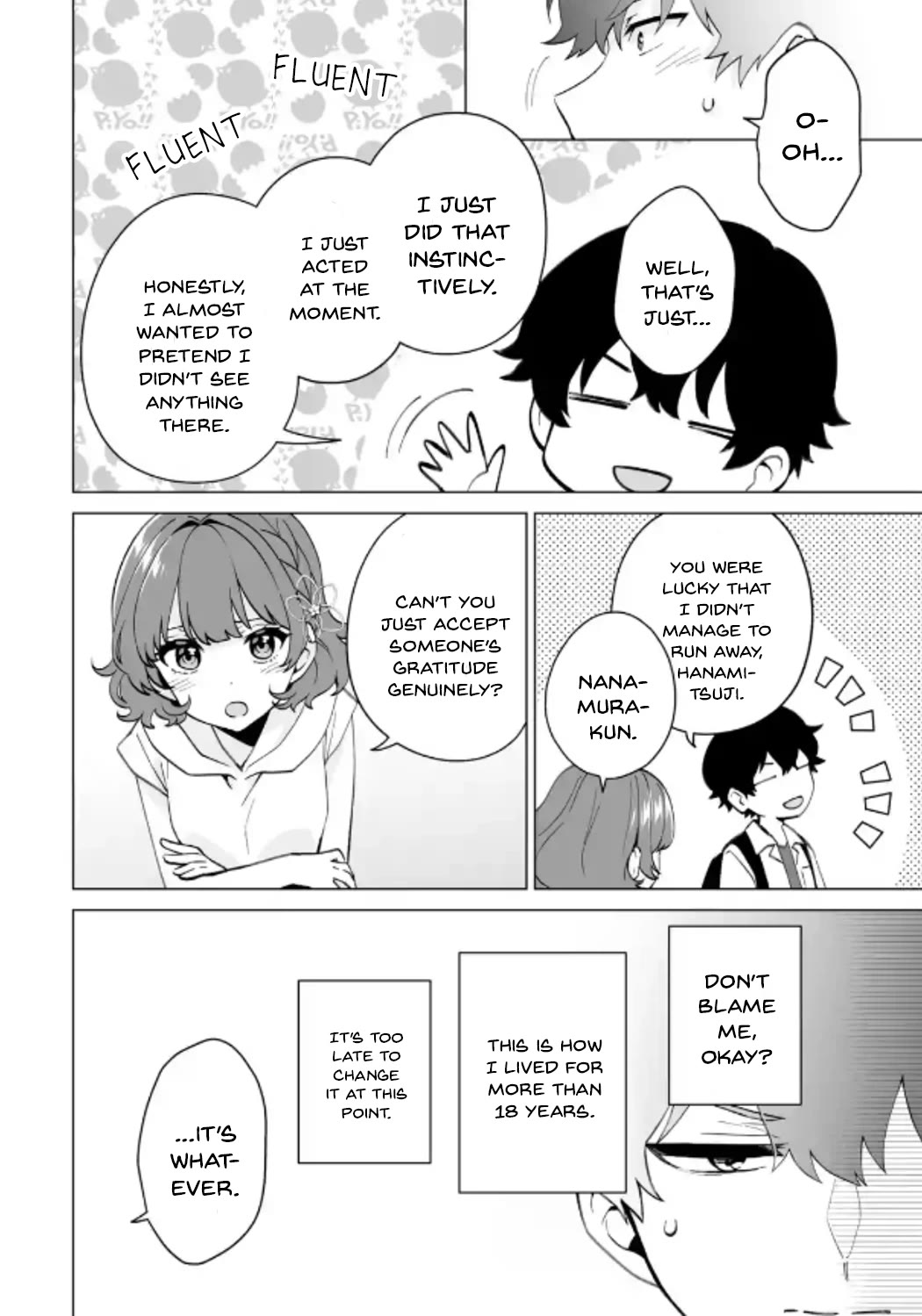 Please Leave Me Alone (For Some Reason, She Wants to Change a Lone Wolf's Helpless High School Life.) chapter 16 page 28