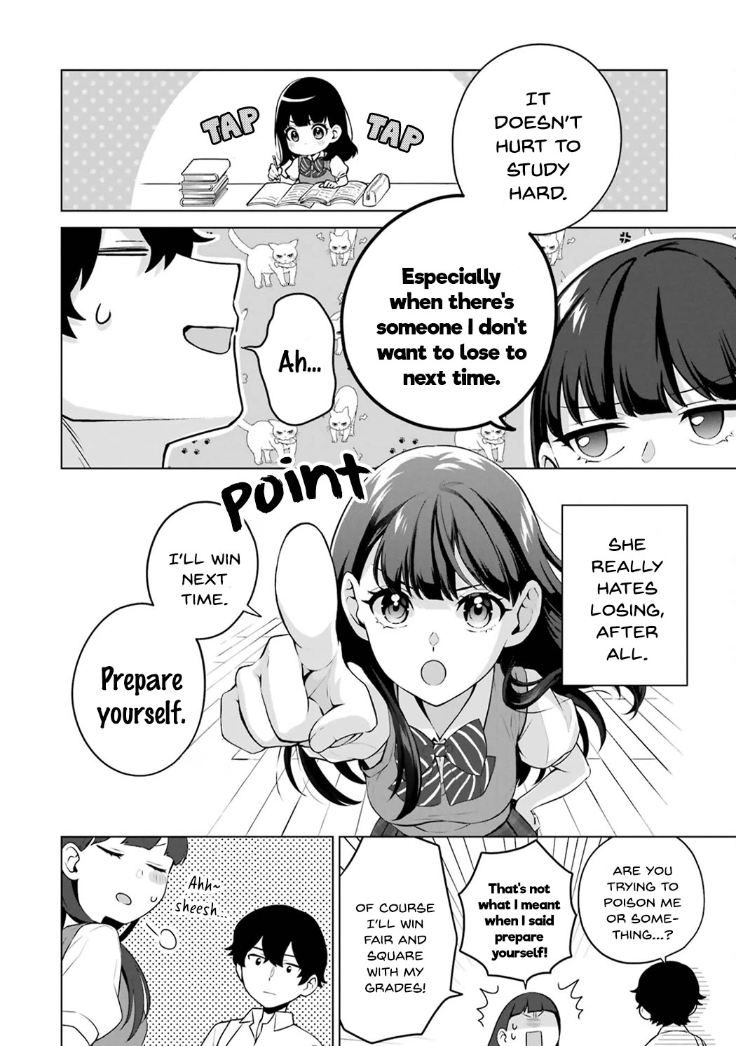 Please Leave Me Alone (For Some Reason, She Wants to Change a Lone Wolf's Helpless High School Life.) chapter 17.5 page 6