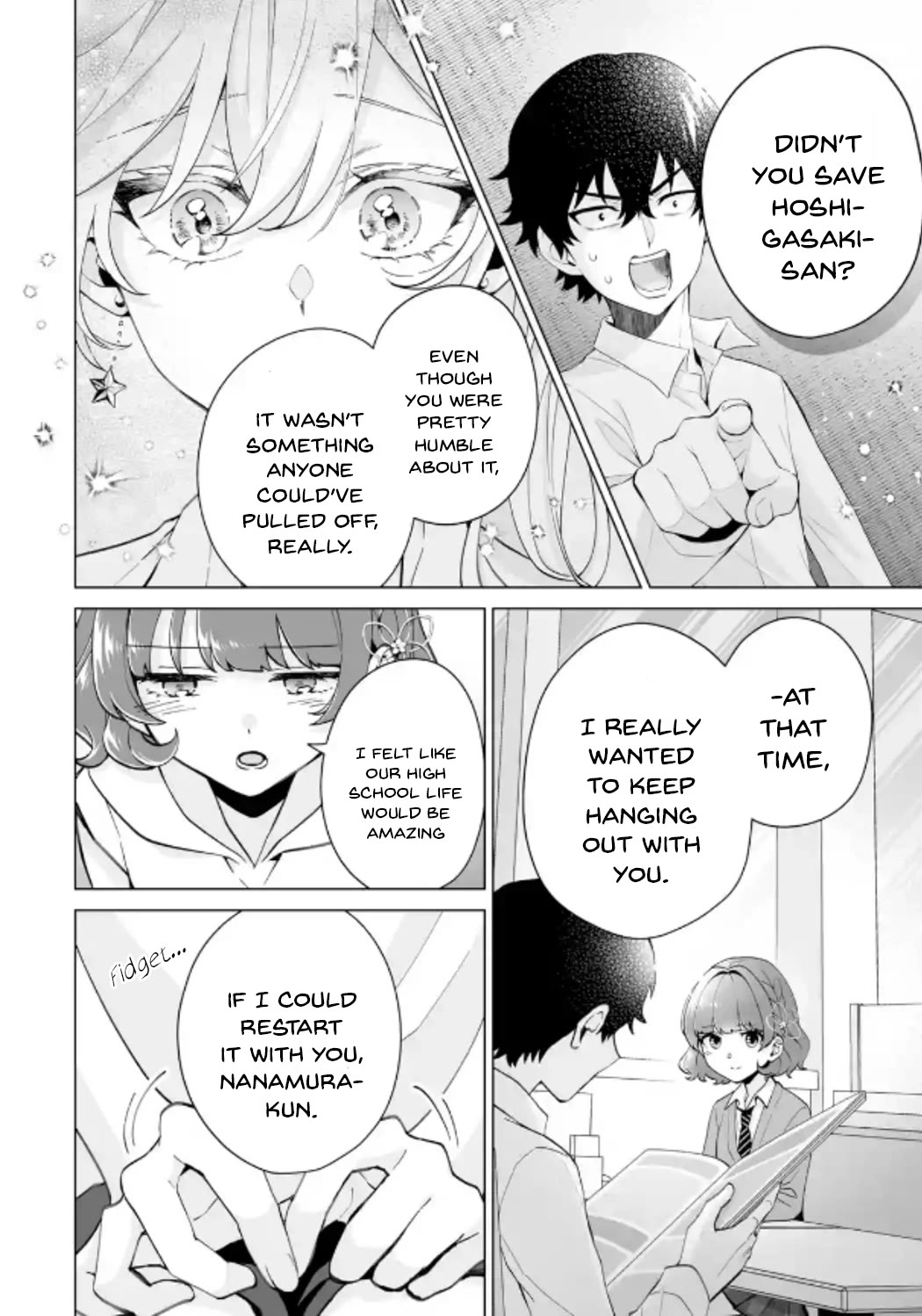 Please Leave Me Alone (For Some Reason, She Wants to Change a Lone Wolf's Helpless High School Life.) chapter 17 page 12