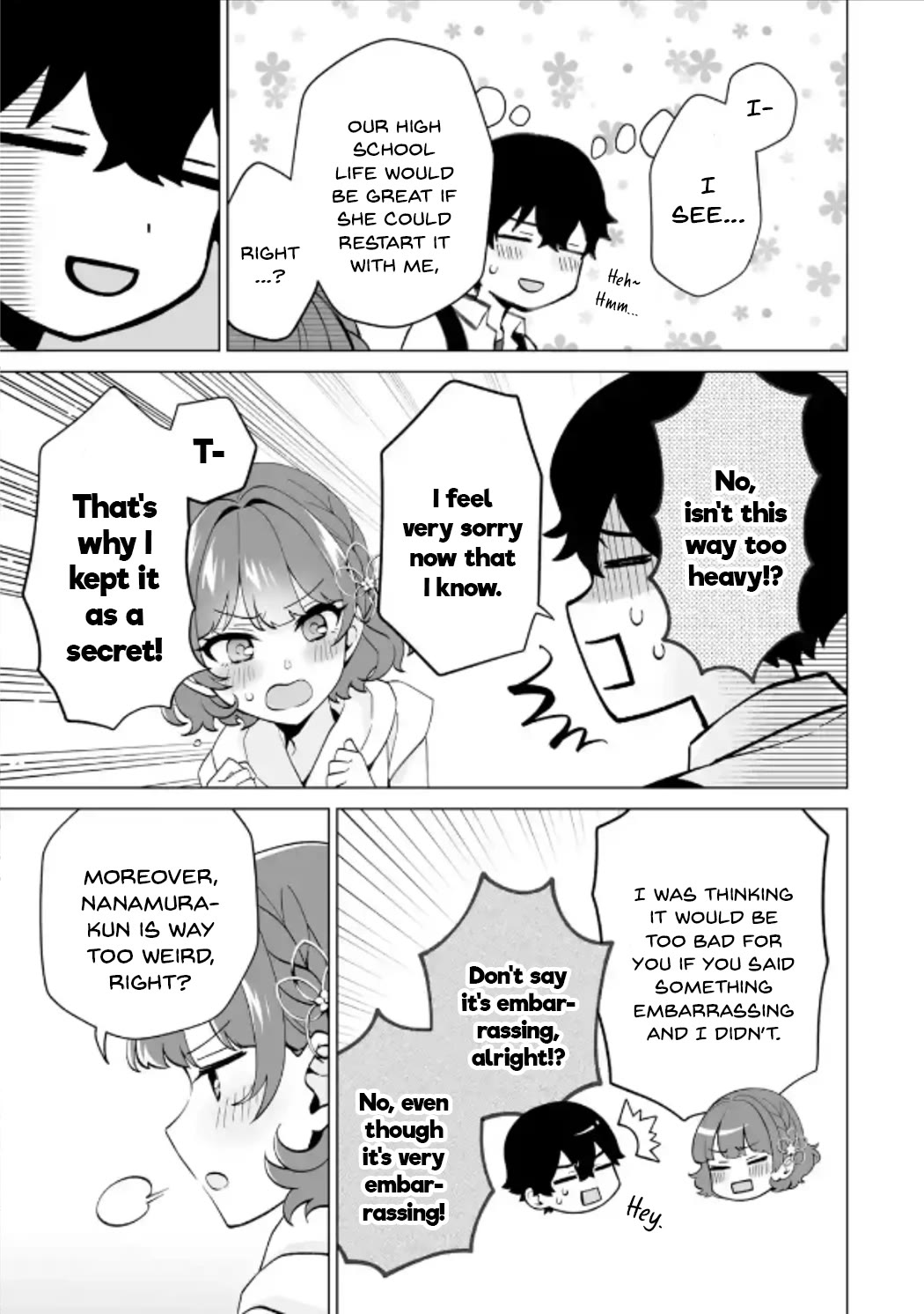 Please Leave Me Alone (For Some Reason, She Wants to Change a Lone Wolf's Helpless High School Life.) chapter 17 page 13