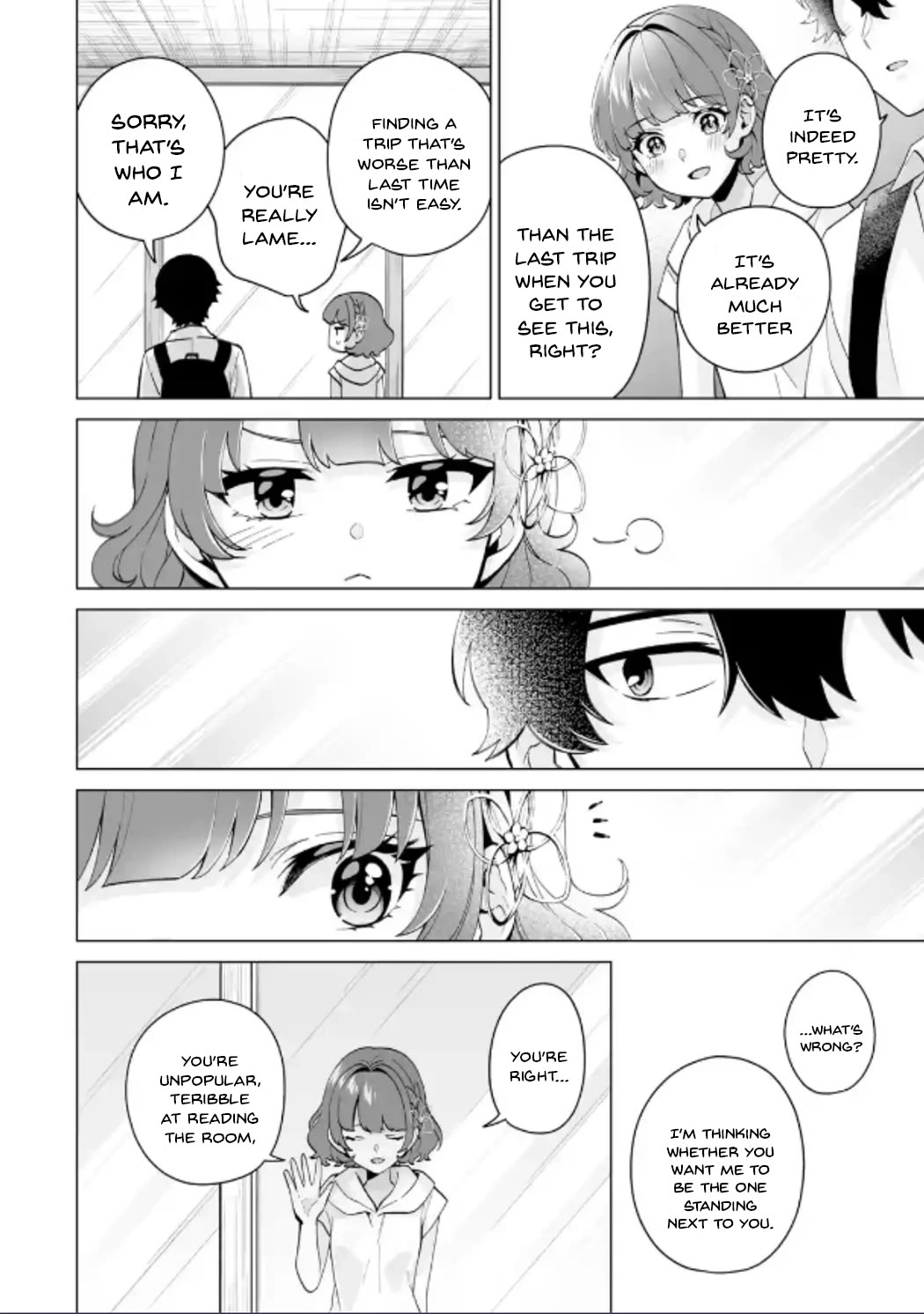 Please Leave Me Alone (For Some Reason, She Wants to Change a Lone Wolf's Helpless High School Life.) chapter 17 page 28