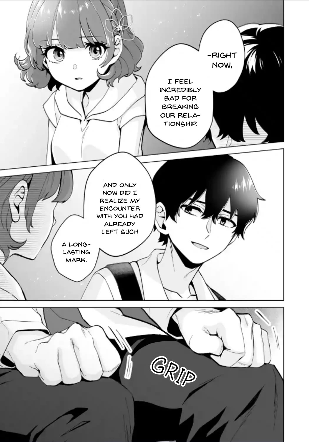 Please Leave Me Alone (For Some Reason, She Wants to Change a Lone Wolf's Helpless High School Life.) chapter 17 page 3