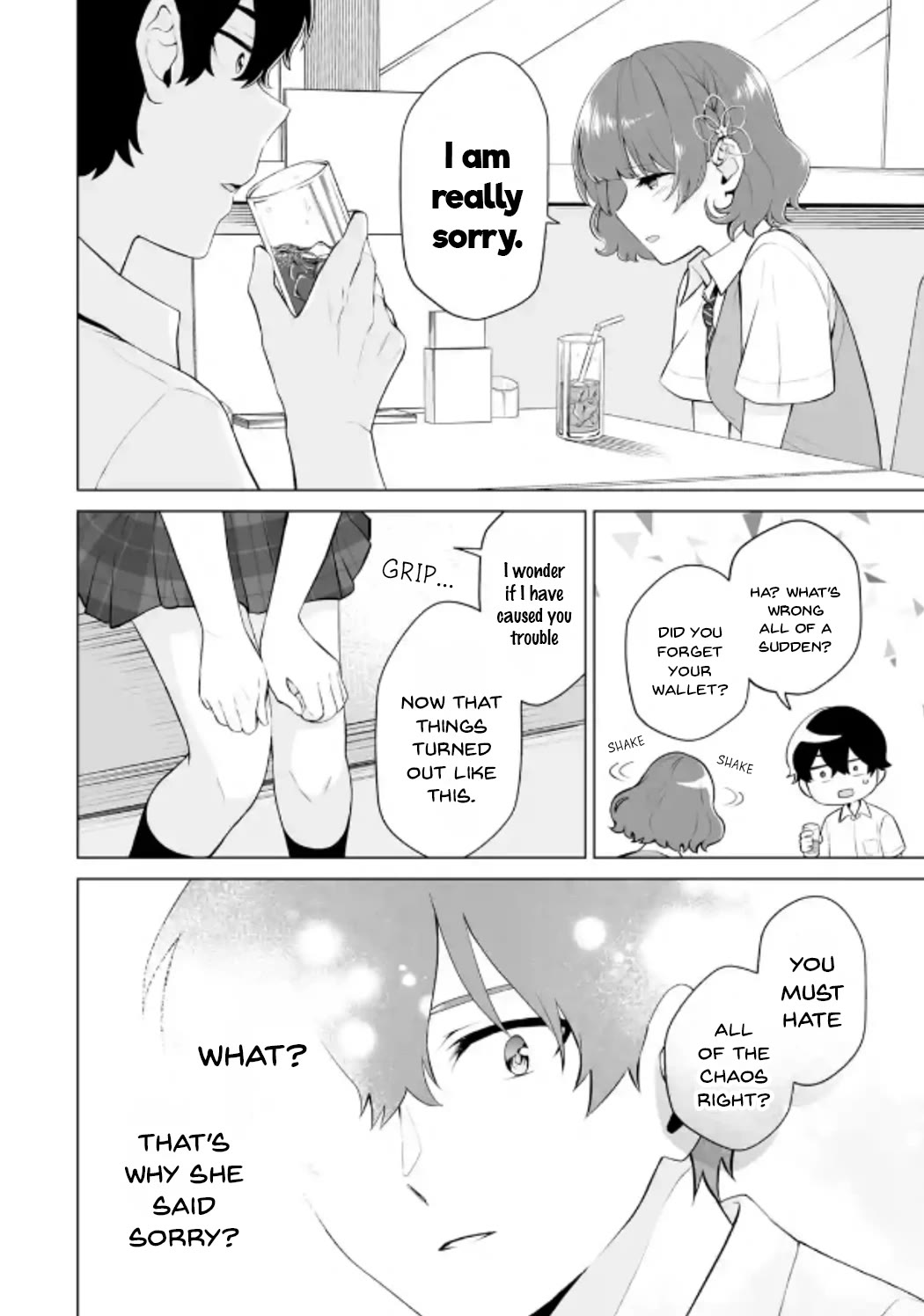 Please Leave Me Alone (For Some Reason, She Wants to Change a Lone Wolf's Helpless High School Life.) chapter 18 page 20