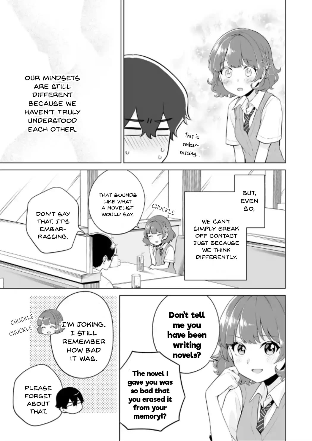 Please Leave Me Alone (For Some Reason, She Wants to Change a Lone Wolf's Helpless High School Life.) chapter 18 page 23