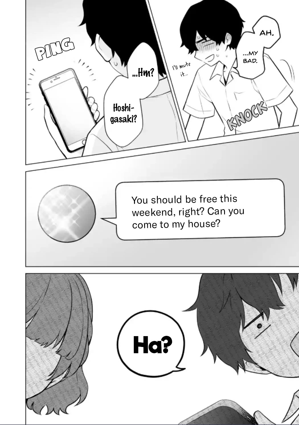 Please Leave Me Alone (For Some Reason, She Wants to Change a Lone Wolf's Helpless High School Life.) chapter 18 page 28