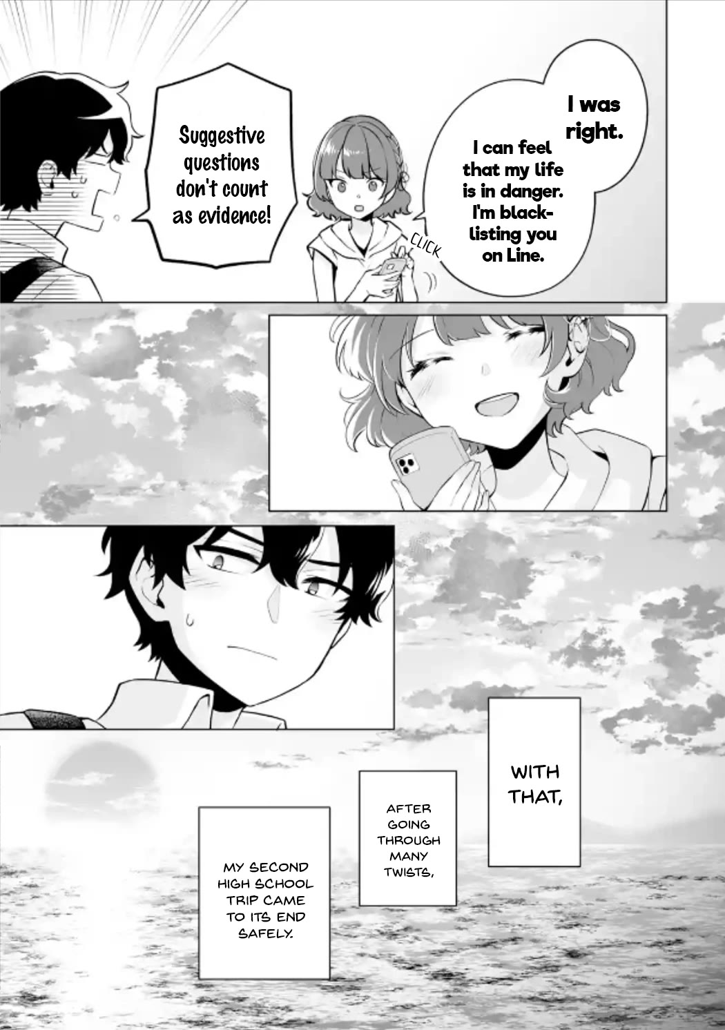 Please Leave Me Alone (For Some Reason, She Wants to Change a Lone Wolf's Helpless High School Life.) chapter 18 page 7