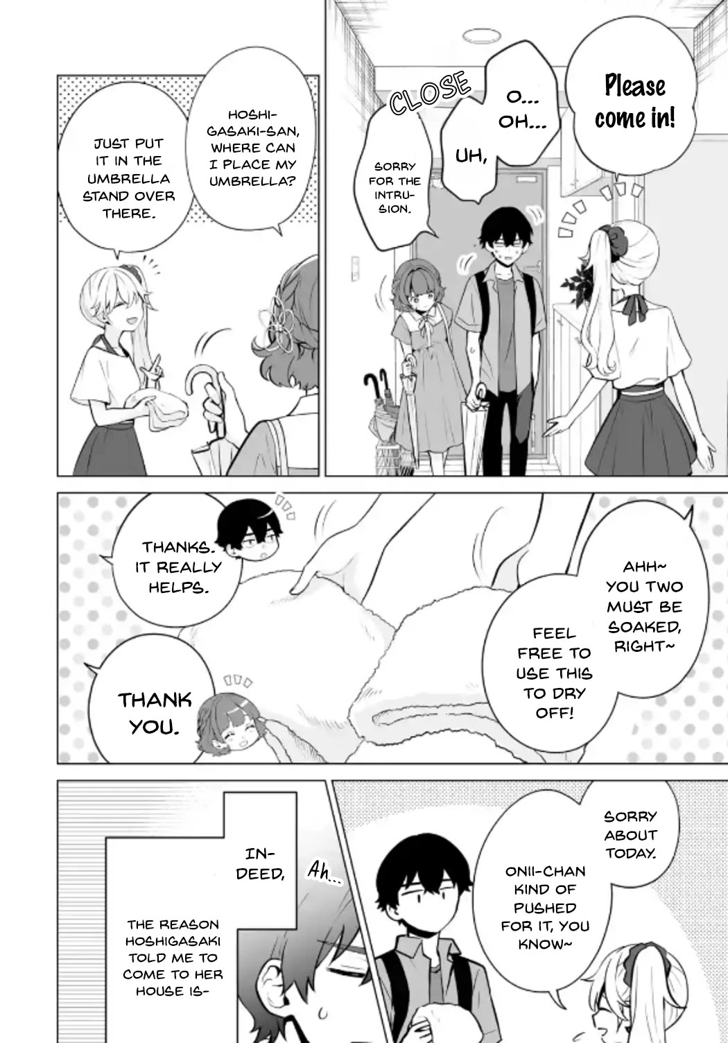 Please Leave Me Alone (For Some Reason, She Wants to Change a Lone Wolf's Helpless High School Life.) chapter 19 page 12