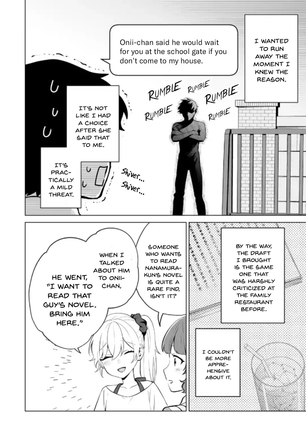 Please Leave Me Alone (For Some Reason, She Wants to Change a Lone Wolf's Helpless High School Life.) chapter 19 page 14