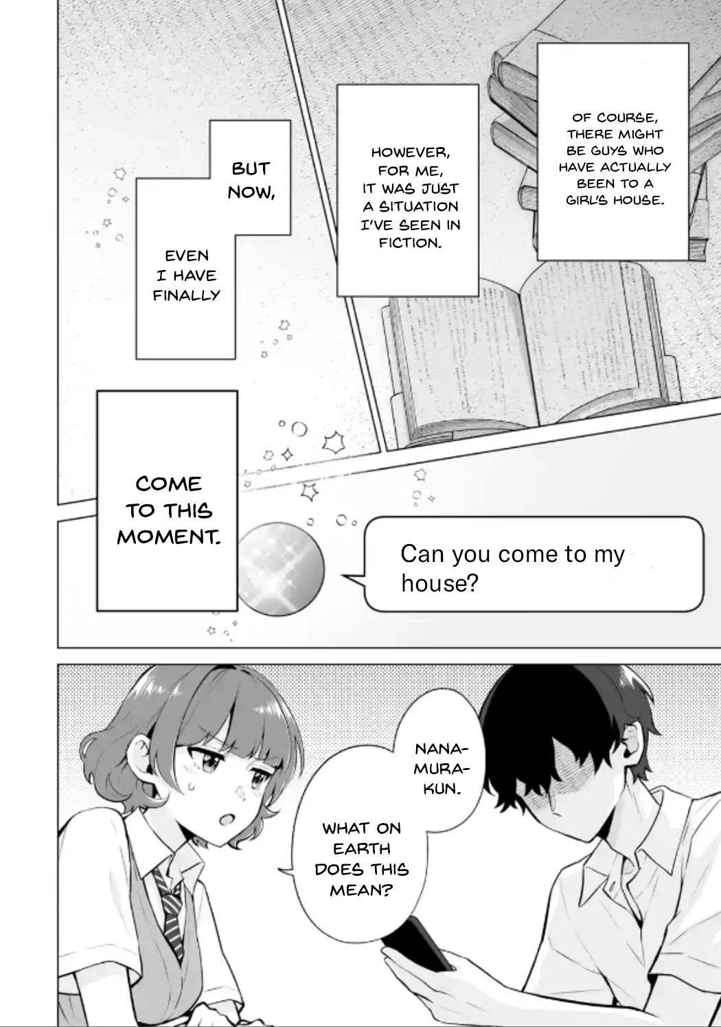 Please Leave Me Alone (For Some Reason, She Wants to Change a Lone Wolf's Helpless High School Life.) chapter 19 page 2