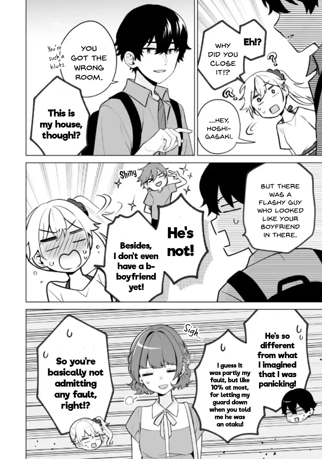 Please Leave Me Alone (For Some Reason, She Wants to Change a Lone Wolf's Helpless High School Life.) chapter 19 page 22