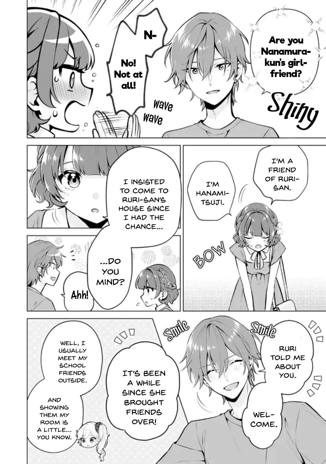 Please Leave Me Alone (For Some Reason, She Wants to Change a Lone Wolf's Helpless High School Life.) chapter 19 page 28