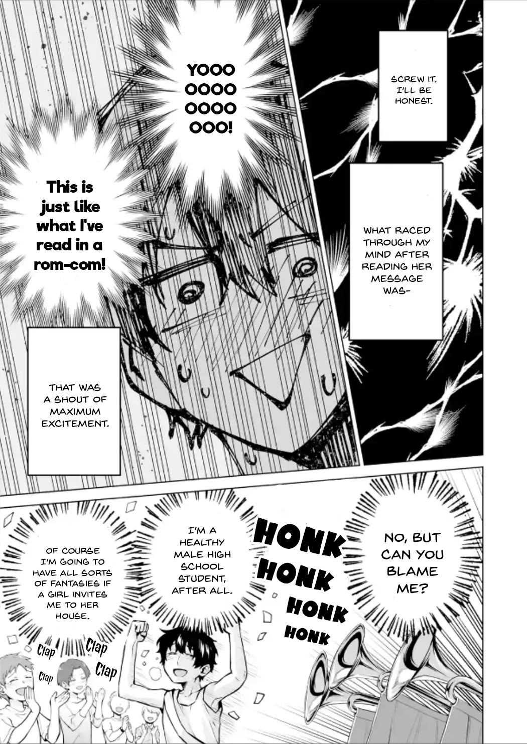 Please Leave Me Alone (For Some Reason, She Wants to Change a Lone Wolf's Helpless High School Life.) chapter 19 page 5