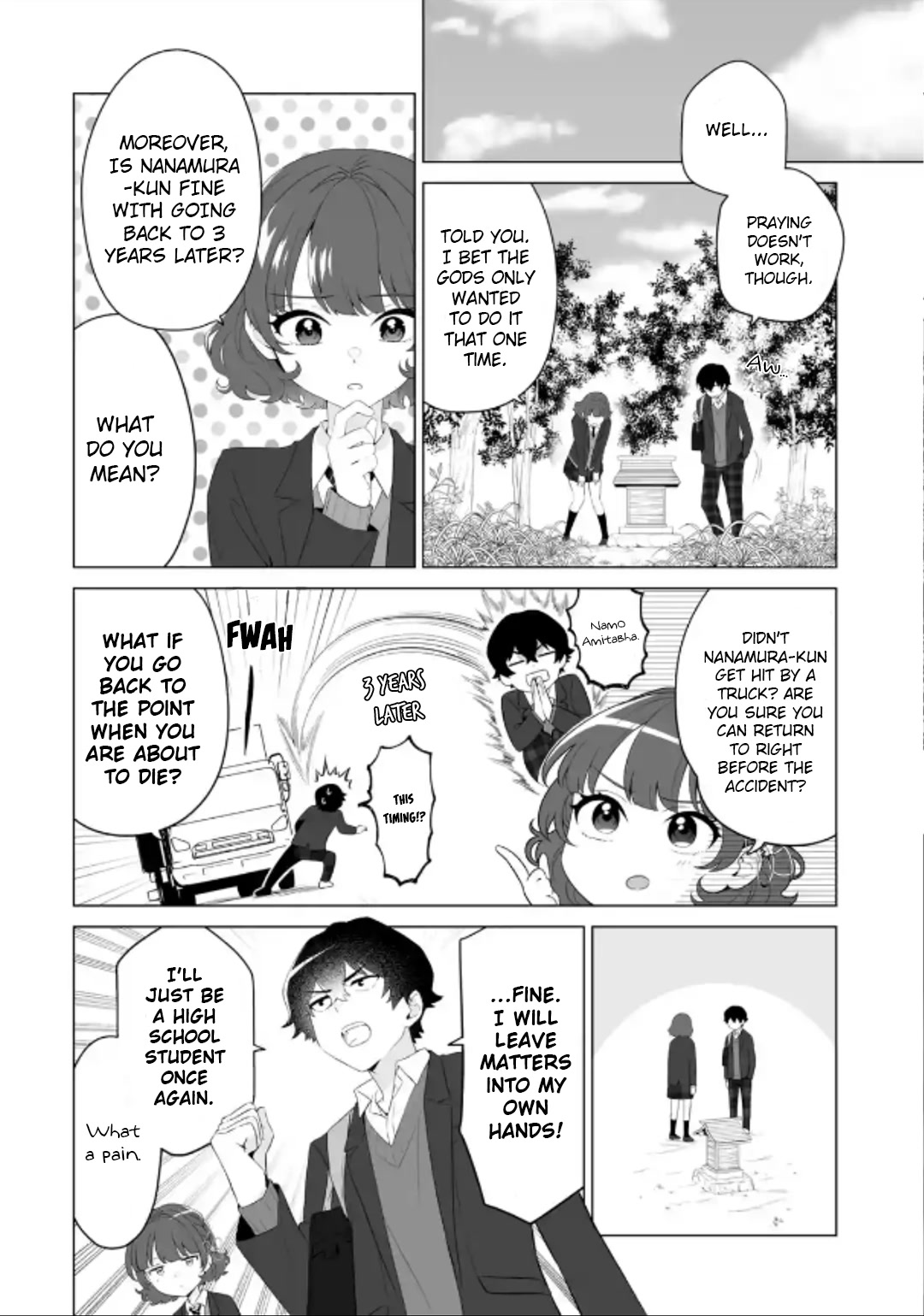 Please Leave Me Alone (For Some Reason, She Wants to Change a Lone Wolf's Helpless High School Life.) chapter 2 page 14