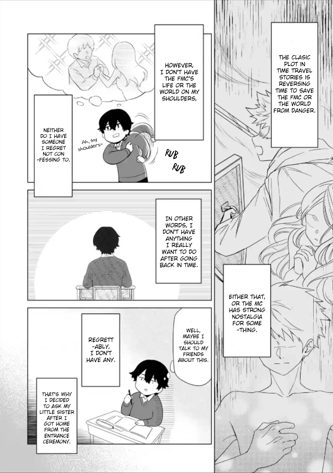 Please Leave Me Alone (For Some Reason, She Wants to Change a Lone Wolf's Helpless High School Life.) chapter 2 page 20