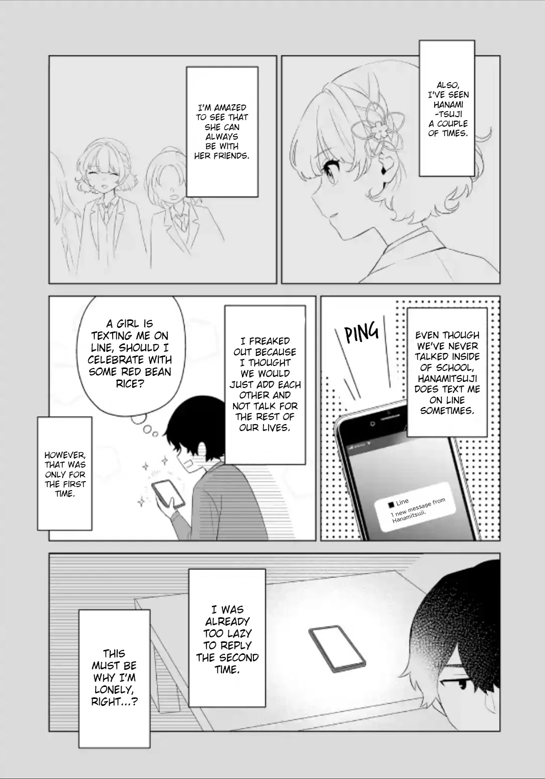 Please Leave Me Alone (For Some Reason, She Wants to Change a Lone Wolf's Helpless High School Life.) chapter 2 page 25
