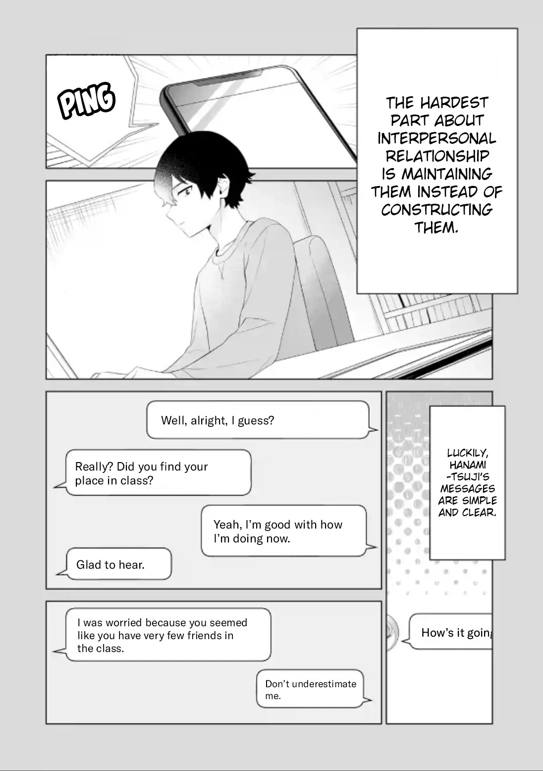 Please Leave Me Alone (For Some Reason, She Wants to Change a Lone Wolf's Helpless High School Life.) chapter 2 page 26