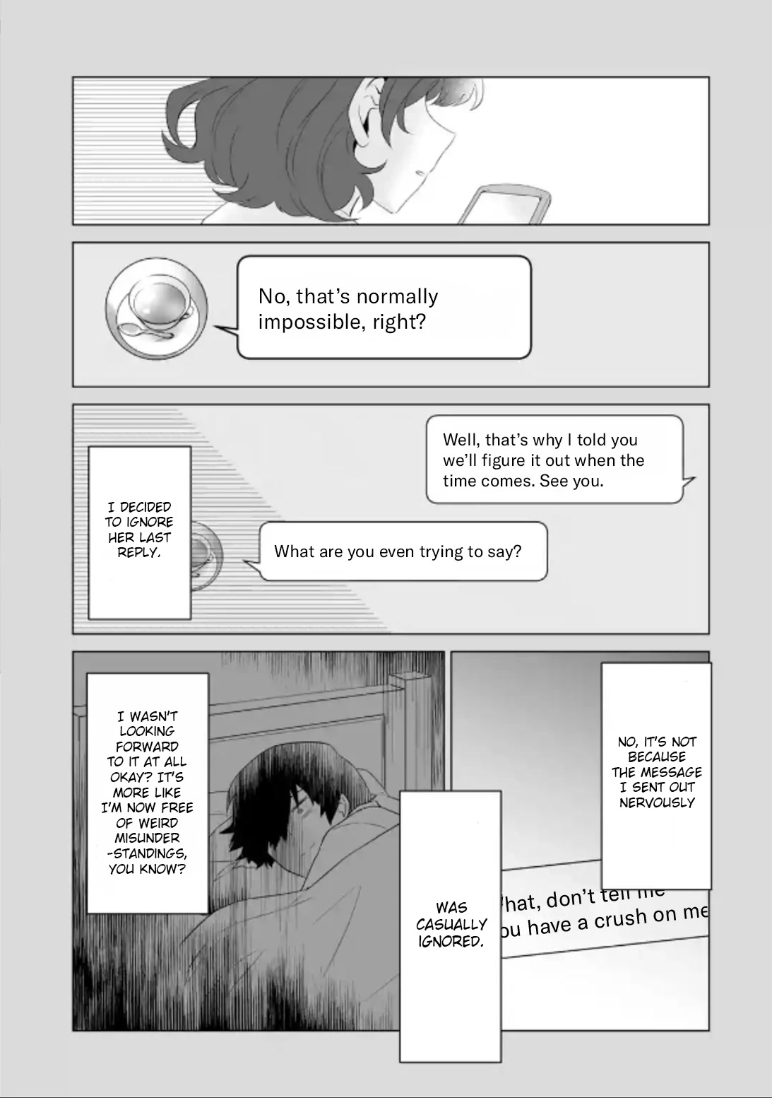 Please Leave Me Alone (For Some Reason, She Wants to Change a Lone Wolf's Helpless High School Life.) chapter 2 page 29
