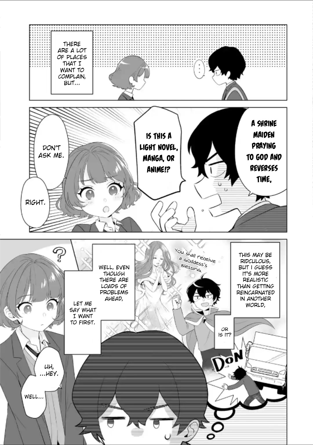 Please Leave Me Alone (For Some Reason, She Wants to Change a Lone Wolf's Helpless High School Life.) chapter 2 page 5