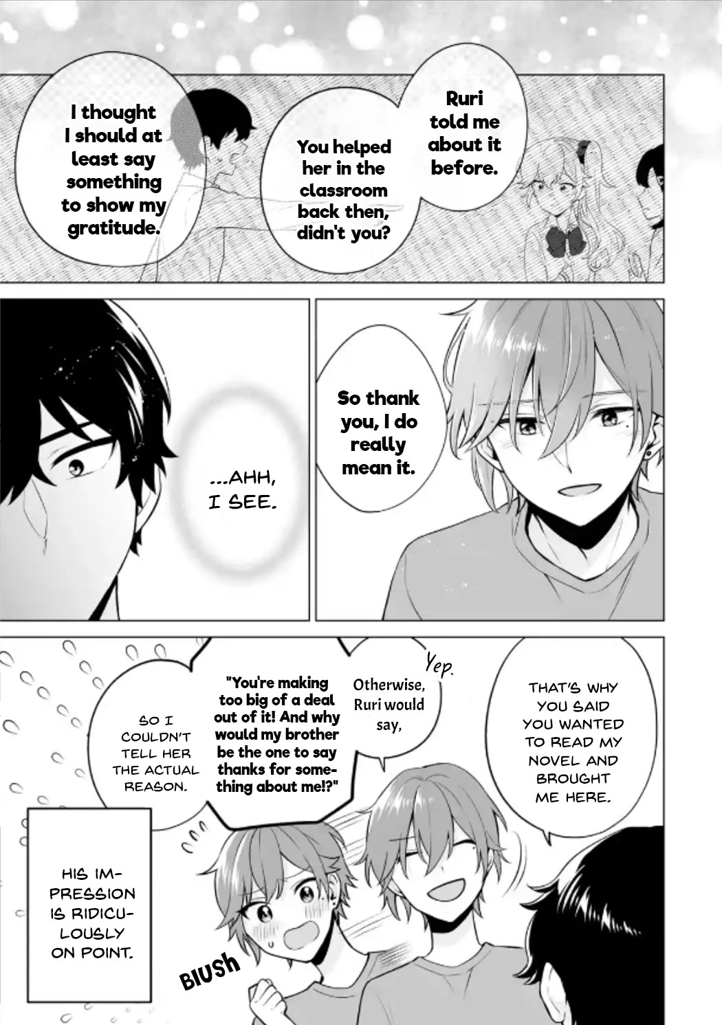 Please Leave Me Alone (For Some Reason, She Wants to Change a Lone Wolf's Helpless High School Life.) chapter 20 page 15