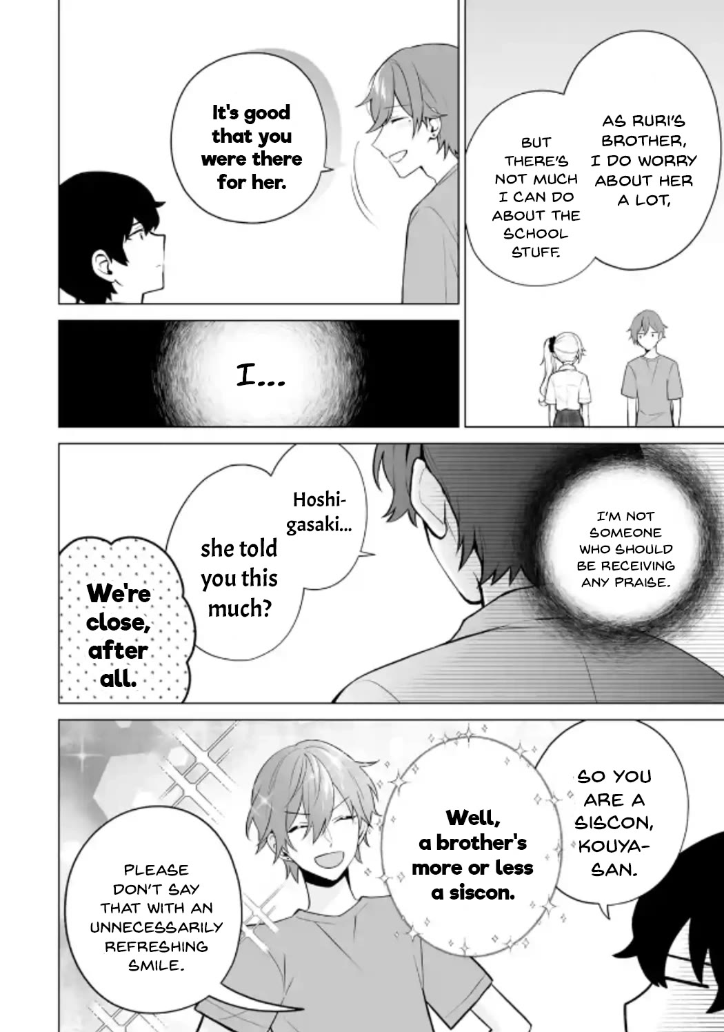 Please Leave Me Alone (For Some Reason, She Wants to Change a Lone Wolf's Helpless High School Life.) chapter 20 page 16