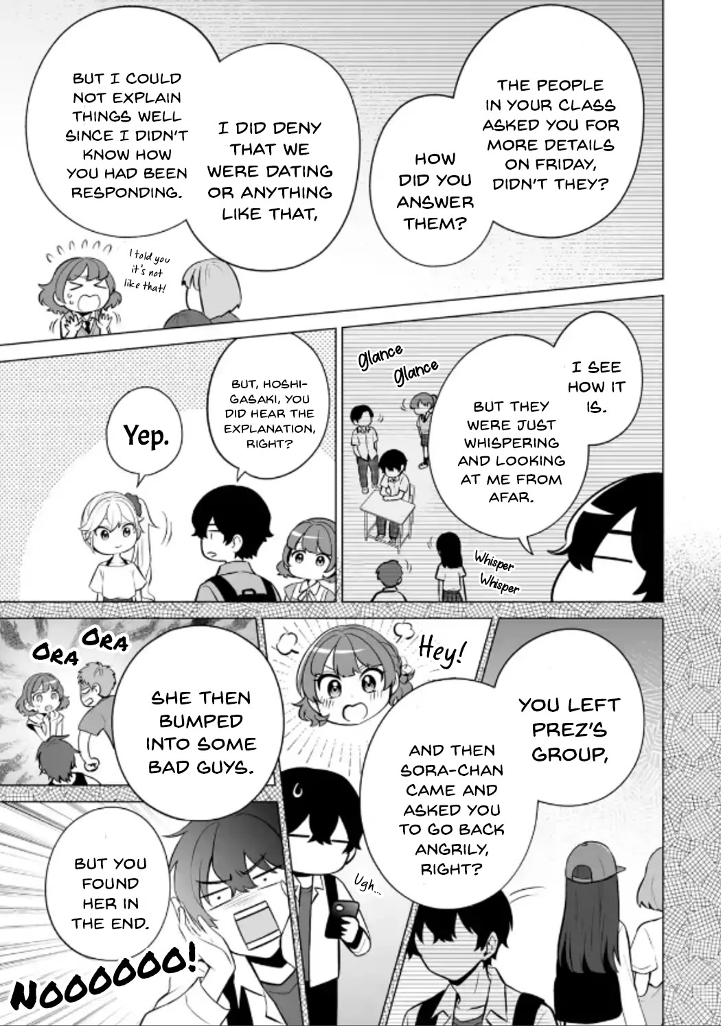 Please Leave Me Alone (For Some Reason, She Wants to Change a Lone Wolf's Helpless High School Life.) chapter 20 page 23