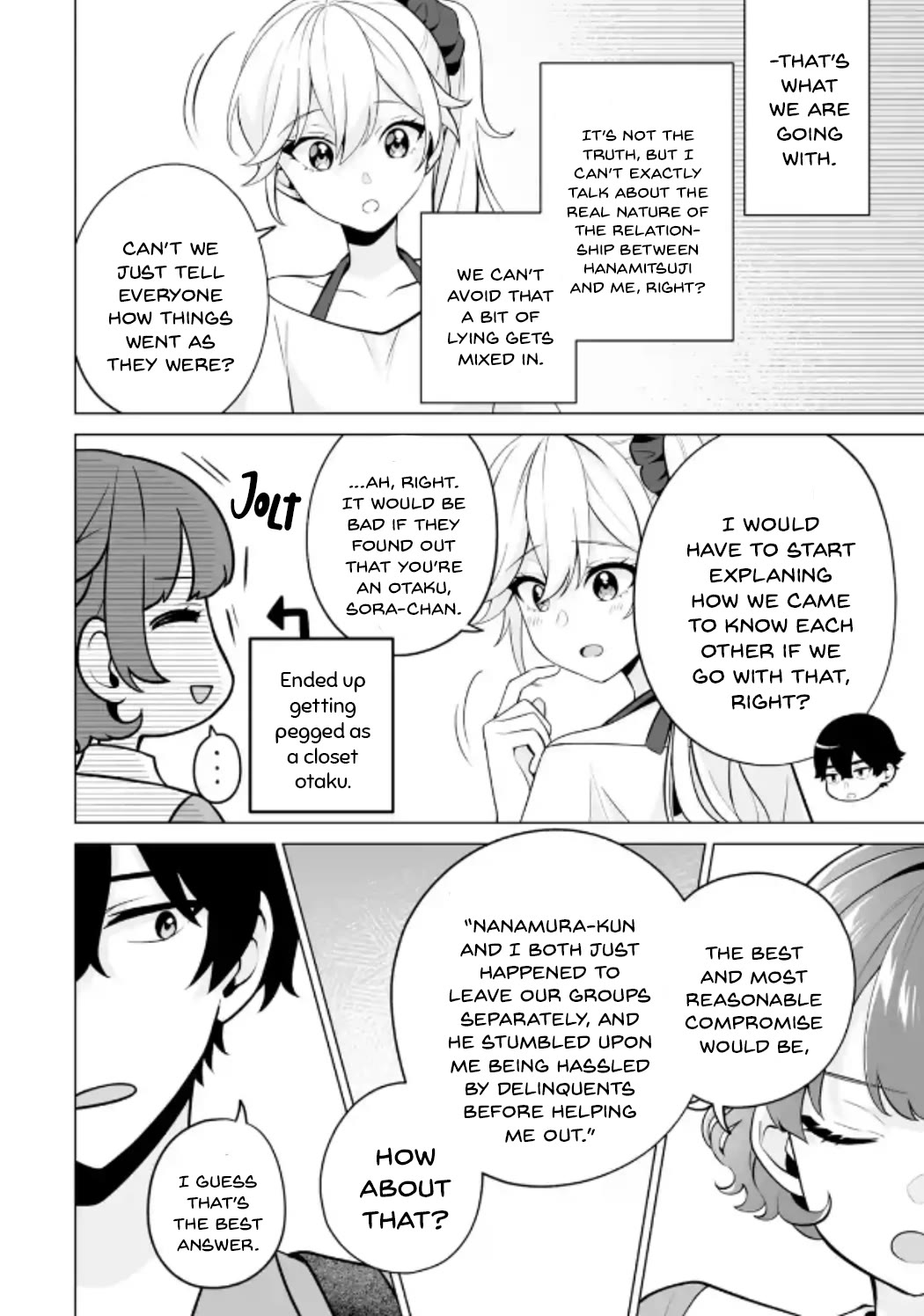 Please Leave Me Alone (For Some Reason, She Wants to Change a Lone Wolf's Helpless High School Life.) chapter 20 page 24