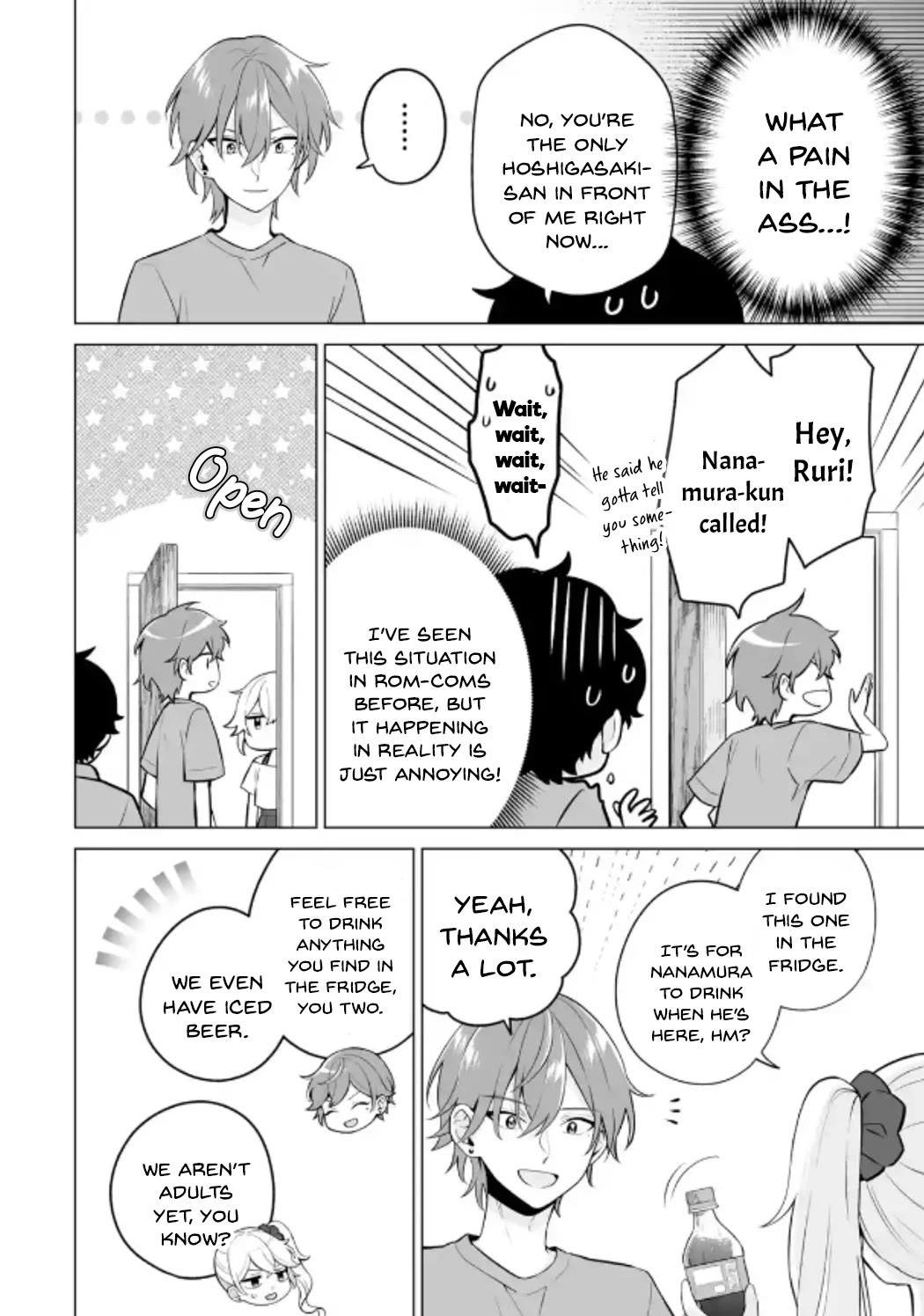 Please Leave Me Alone (For Some Reason, She Wants to Change a Lone Wolf's Helpless High School Life.) chapter 20 page 4