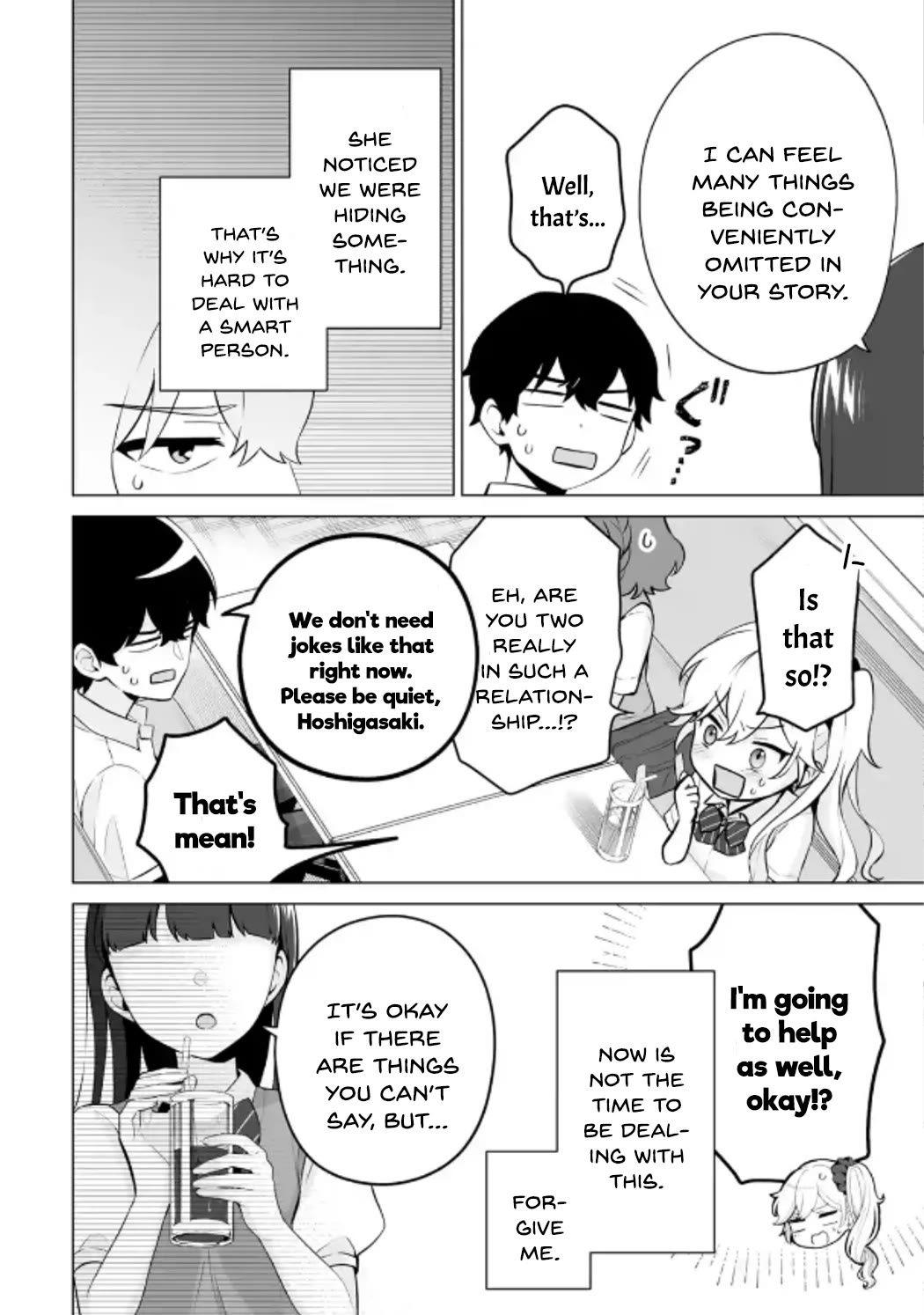 Please Leave Me Alone (For Some Reason, She Wants to Change a Lone Wolf's Helpless High School Life.) chapter 21 page 16