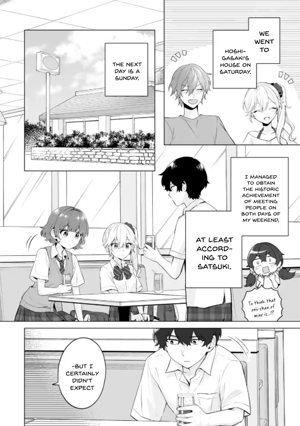 Please Leave Me Alone (For Some Reason, She Wants to Change a Lone Wolf's Helpless High School Life.) chapter 21 page 2