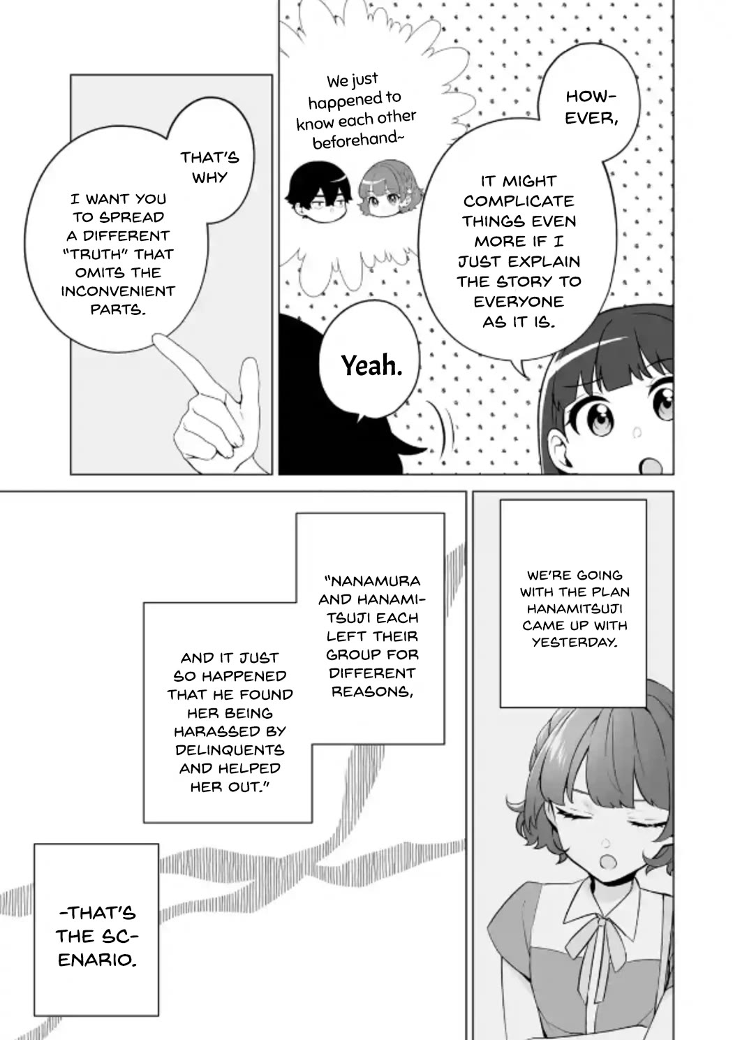 Please Leave Me Alone (For Some Reason, She Wants to Change a Lone Wolf's Helpless High School Life.) chapter 21 page 25