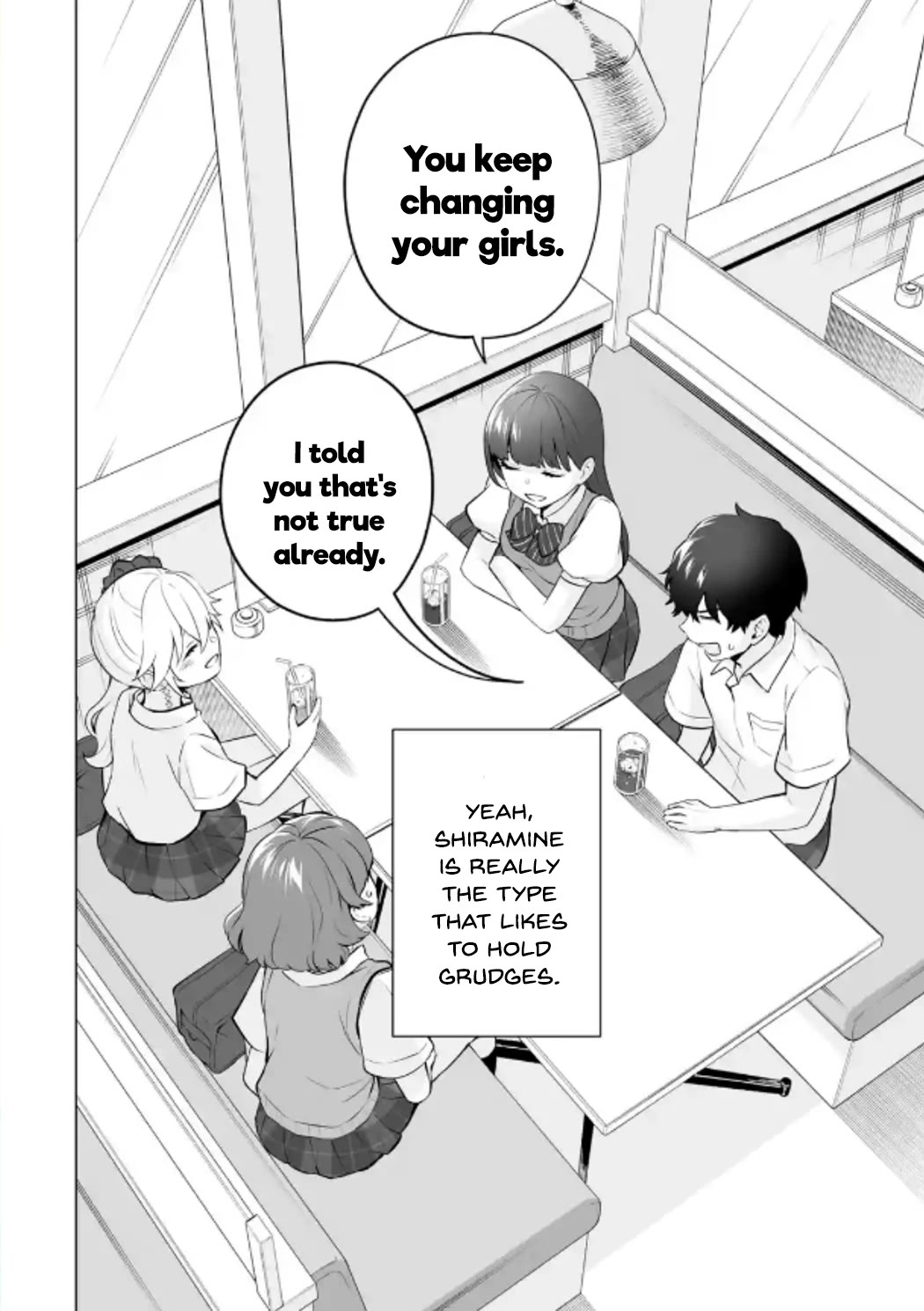 Please Leave Me Alone (For Some Reason, She Wants to Change a Lone Wolf's Helpless High School Life.) chapter 21 page 30