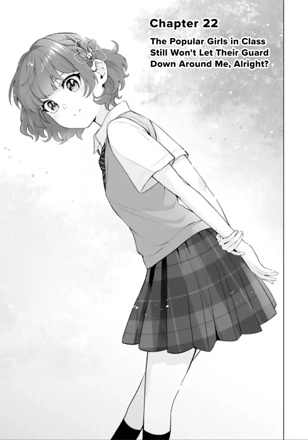 Please Leave Me Alone (For Some Reason, She Wants to Change a Lone Wolf's Helpless High School Life.) chapter 22 page 1