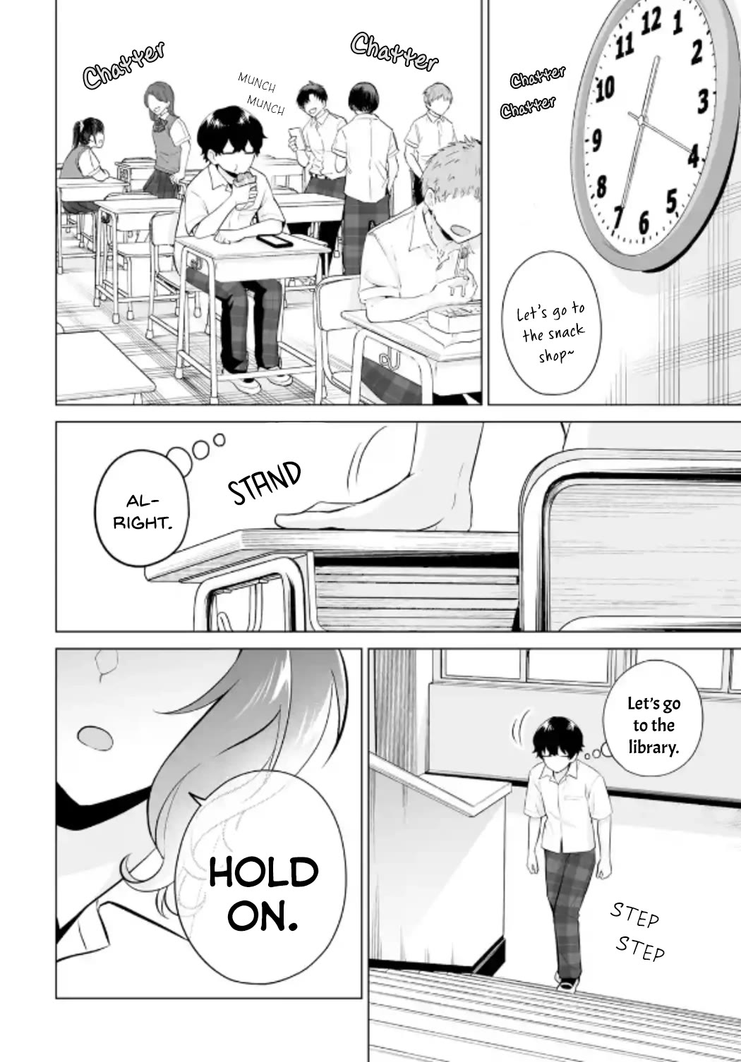 Please Leave Me Alone (For Some Reason, She Wants to Change a Lone Wolf's Helpless High School Life.) chapter 22 page 14