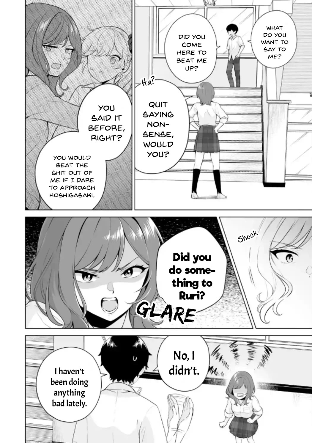 Please Leave Me Alone (For Some Reason, She Wants to Change a Lone Wolf's Helpless High School Life.) chapter 22 page 16