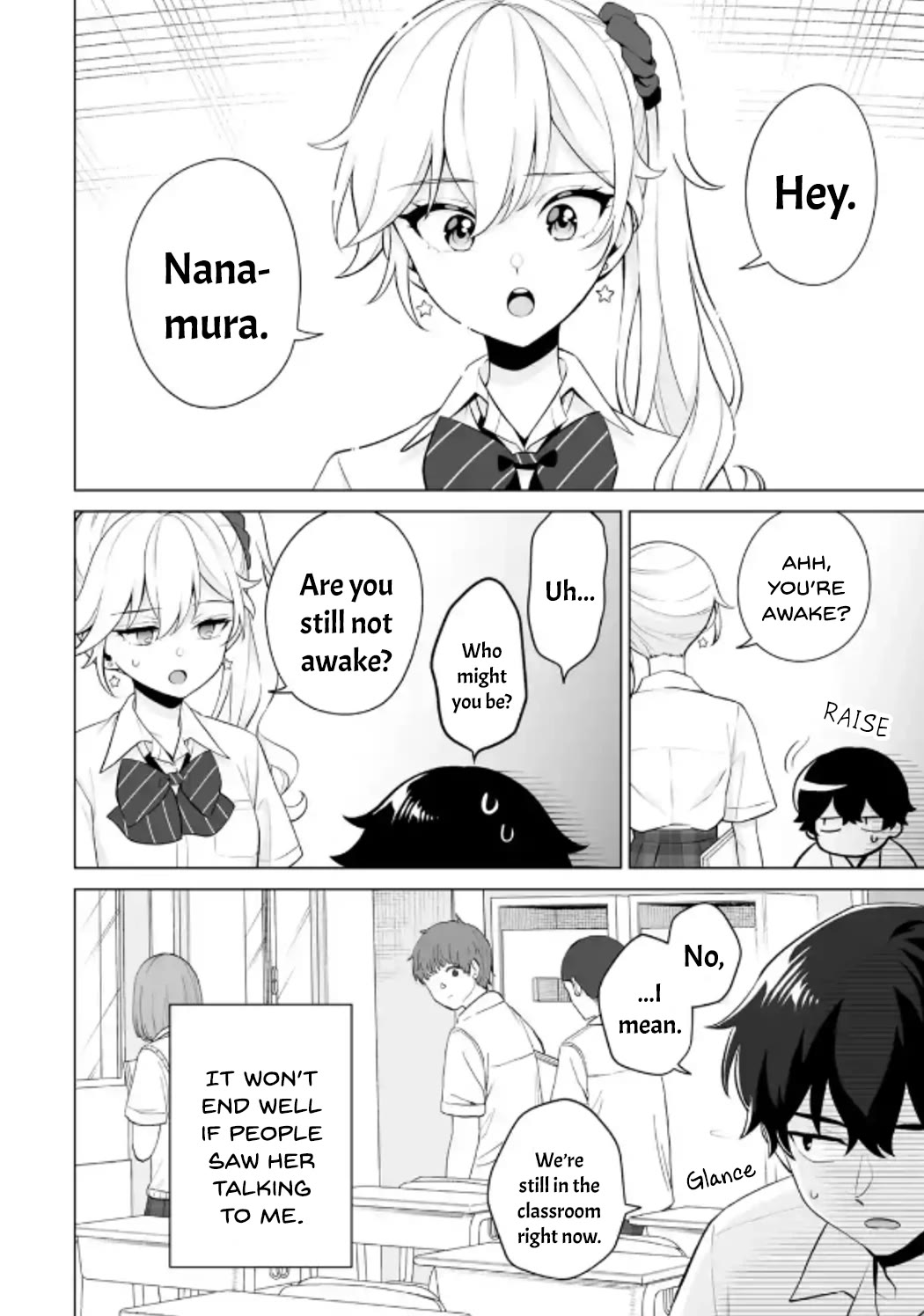 Please Leave Me Alone (For Some Reason, She Wants to Change a Lone Wolf's Helpless High School Life.) chapter 22 page 26